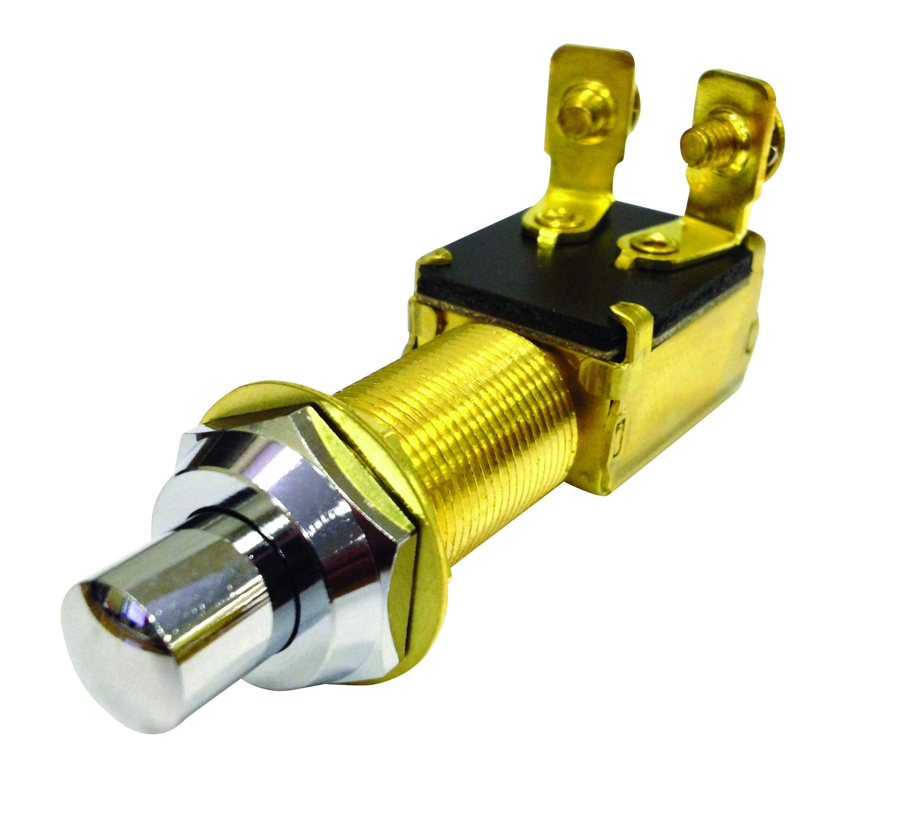 Sierra International MP39310 Marine Starter/Horn Push Switch, chrome