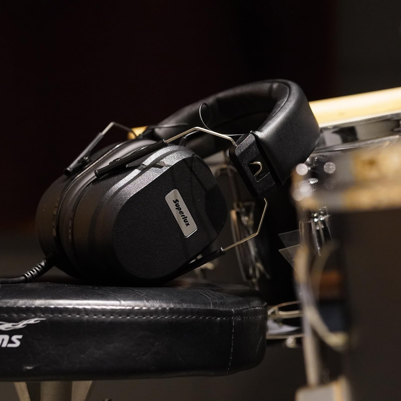 Superlux Hd667 Professional Drummer Isolation Headphones Wired - Over Ear Headphones With Noise Cancelling, Closed Back, Noise R