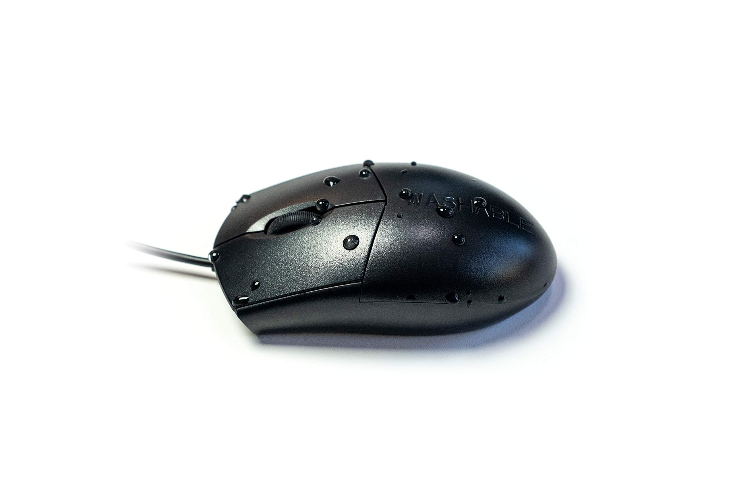 Wetkeys Professional Grade Optical Waterproof Mouse With Scroll Wheel (Usb) (Black) | Omwkabs04 Bk