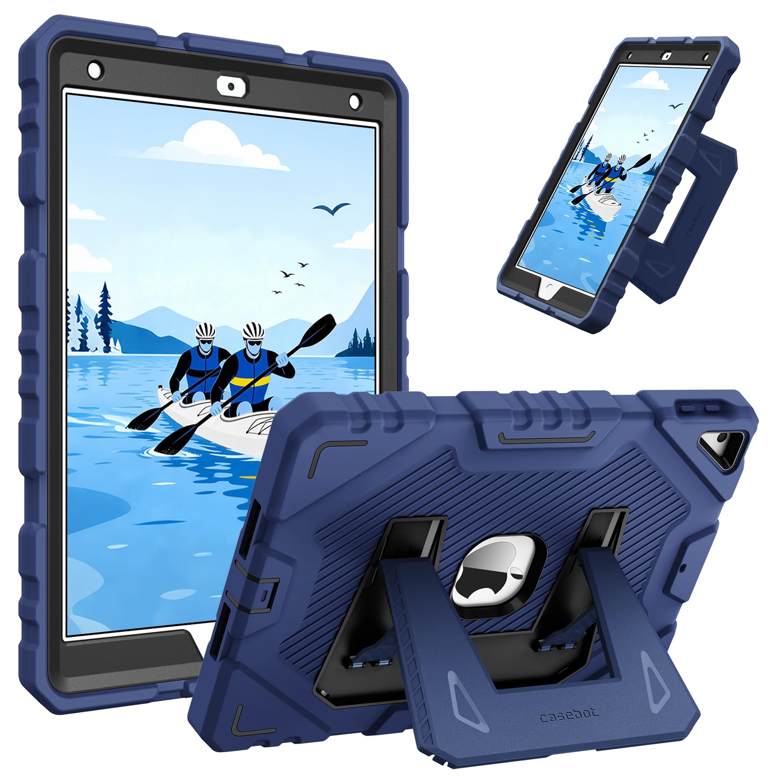 Fintie Case for iPad 9th Generation (2021) / 8th Generation (2020) / 7th Gen (2019) 10.2 Inch, Fully-Body Rugged Heavy Duty Shoc