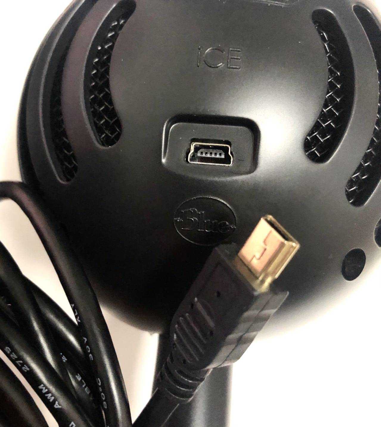 Lzydd Usb Cable Power Cord With Golden Plug For Fifine Usb Podcast Microphone/Blue Snowball Ice Blue Yeti Recording Microphones