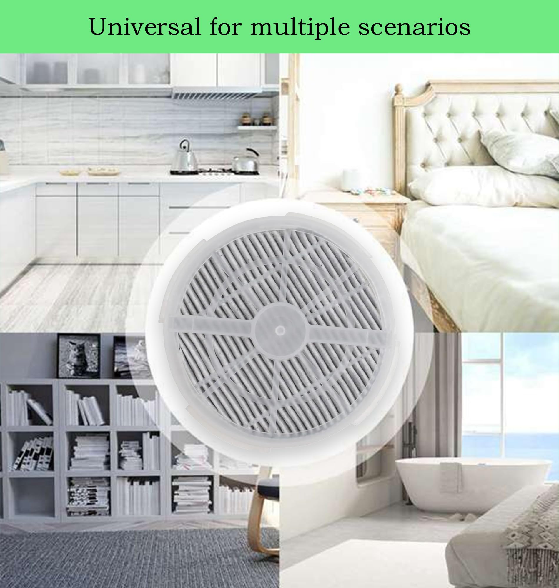 Gl2103 Hepa Filter Replacement Compatible With Rigoglioso, Jinpus, Ltlky, Frida Baby, Meleden,Sy900S And More Air Purifiers, 4 I