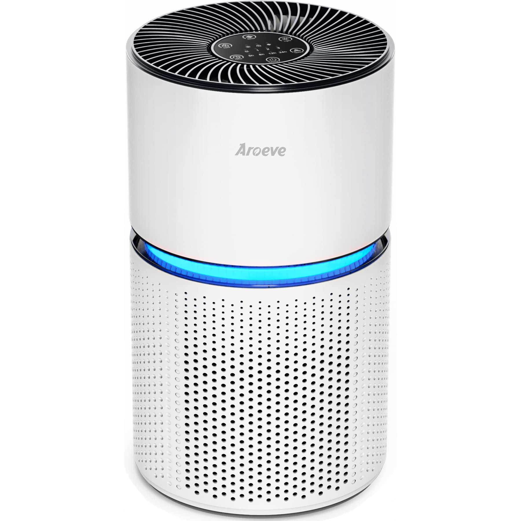 Aroeve Air Purifiers For Home Large Room Up To 1095 Sq Ft Air Cleaner Coverage Cadr 220M   /H H13 True Hepa Remove 99.9% Of Dust