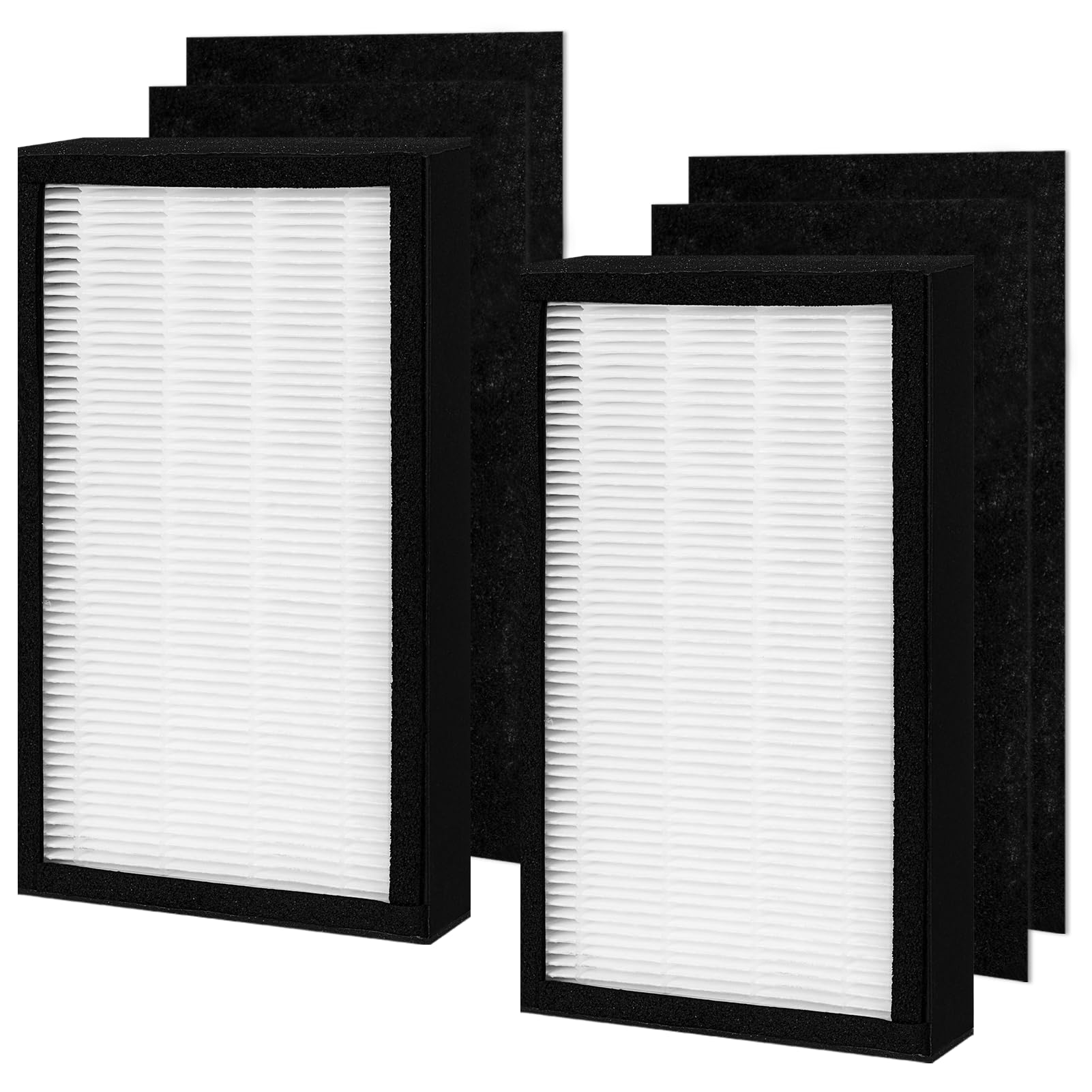 Flt4100 Replacement Filter E Compatible With Germ Guardian Ac4100, Ac4100Ca, Ac4150Bl Series Air Purifier, 2 True Hepa Filter &