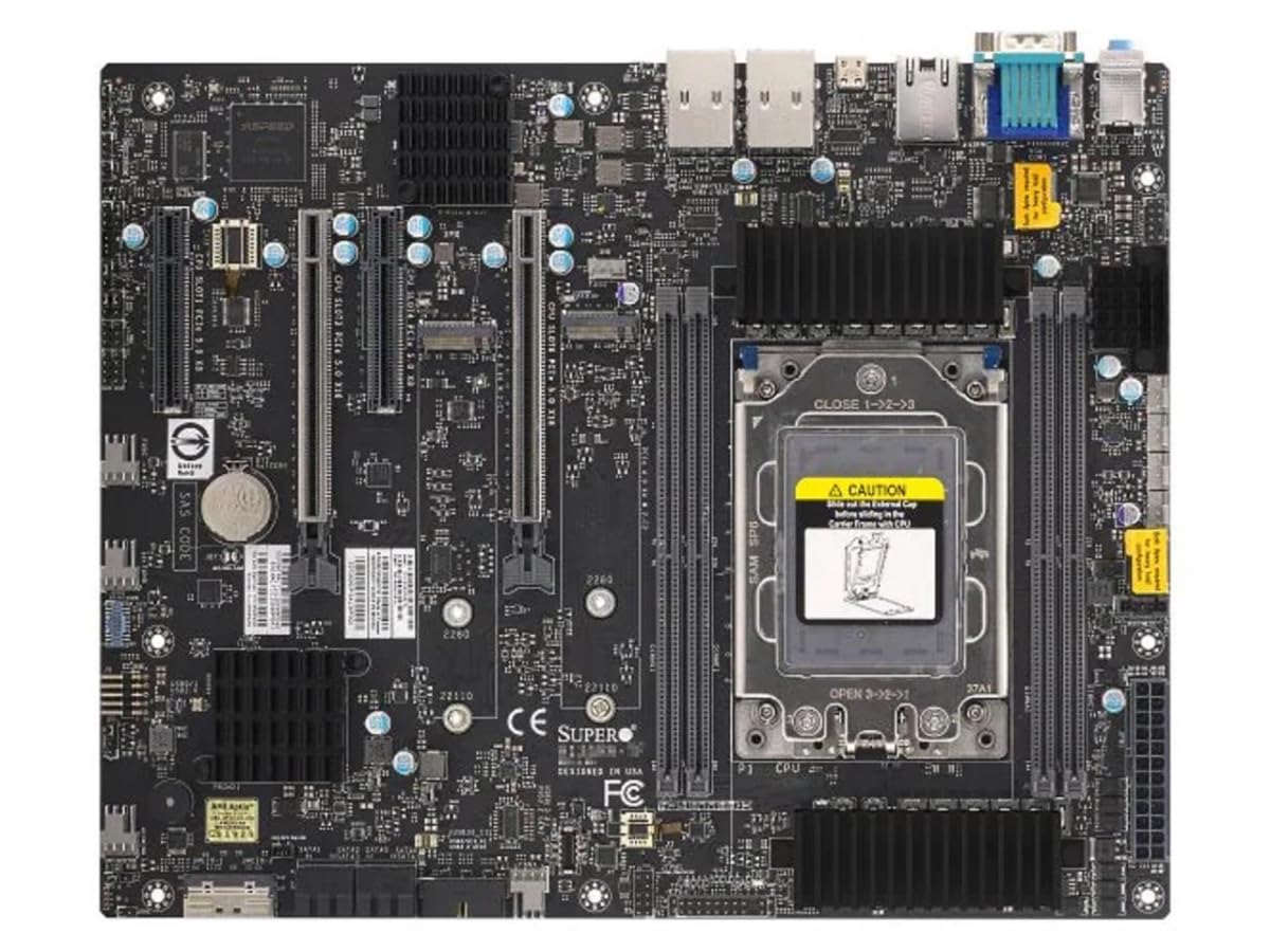 Supermicro MBD-H13SRA-F-O AMD Ryzen Threadripper PRO 7000 WX-Series & Ryzen Threadripper 7000 Series Processors H13SRA-F Motherb