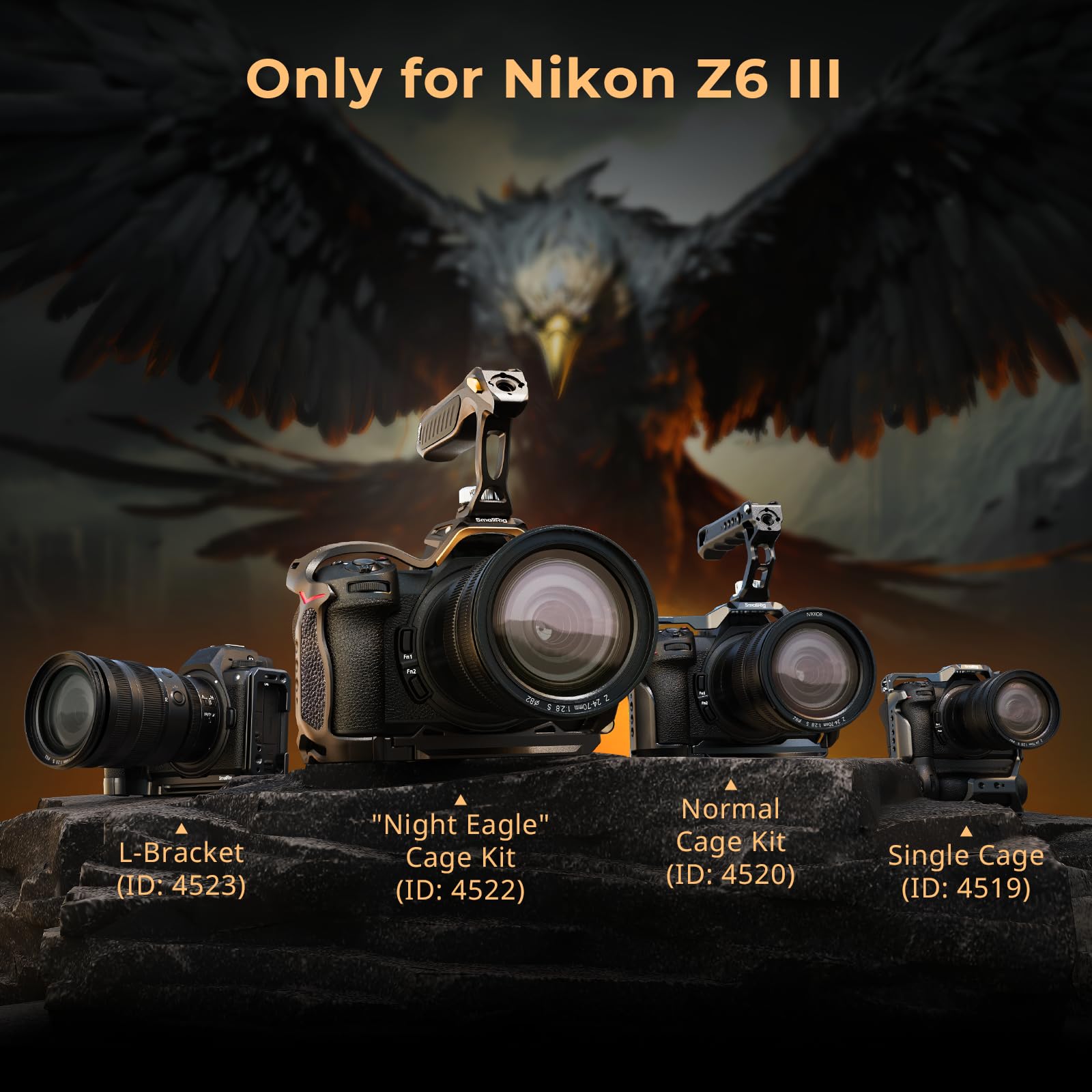 Smallrig Z6 Iii Camera Cage Kit For Nikon Z6 Iii, With Top Handle And Cable Clamp, Aluminum Alloy Camera Full Cage Kit With Anti