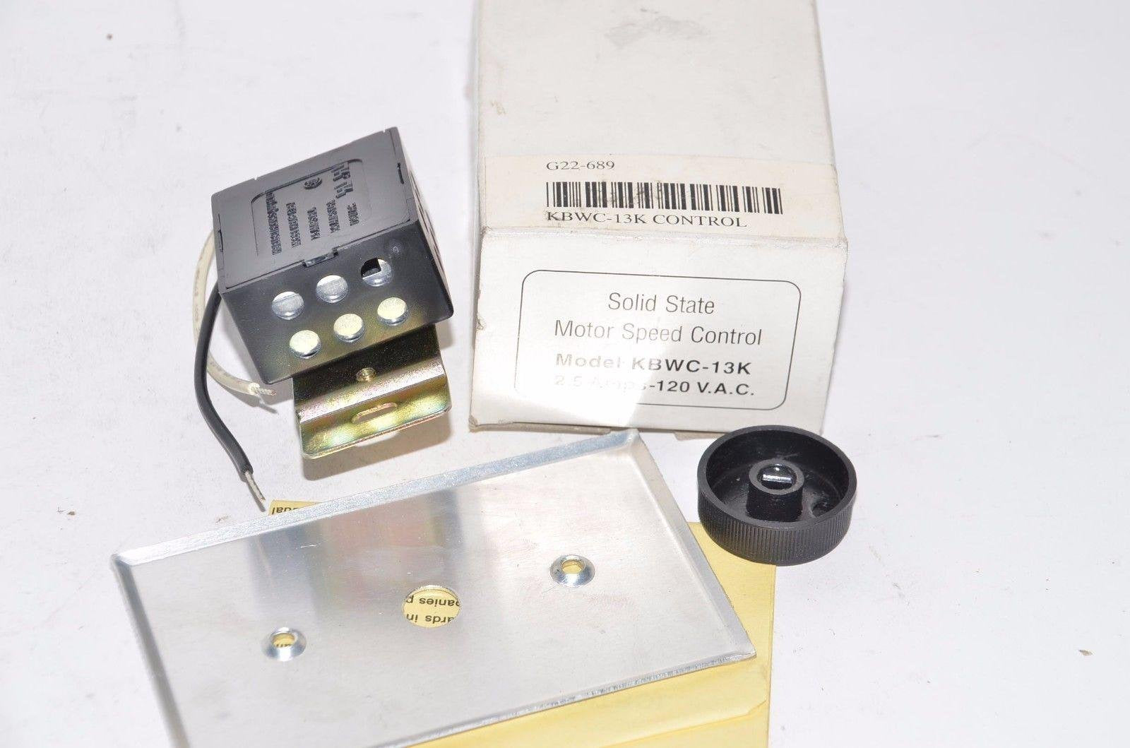 Kbwc 13K (H9030) Wall Mount Ac Fan Motor Control