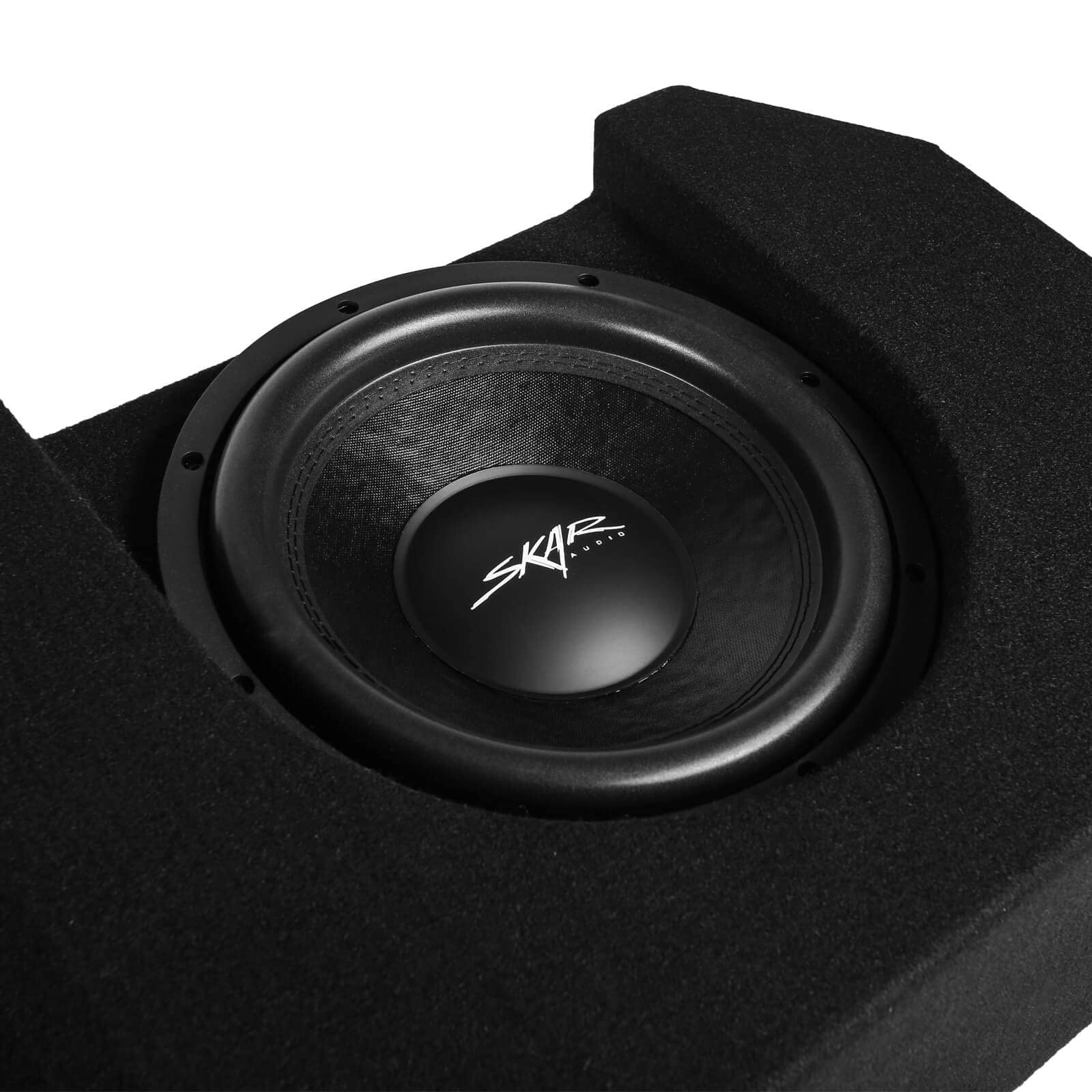 Skar Audio Dual 12 Loaded Ported Subwoofer Enclosure Compatible With 2019-2025 Chevrolet Silverado/Gmc Sierra Crew Cab Trucks