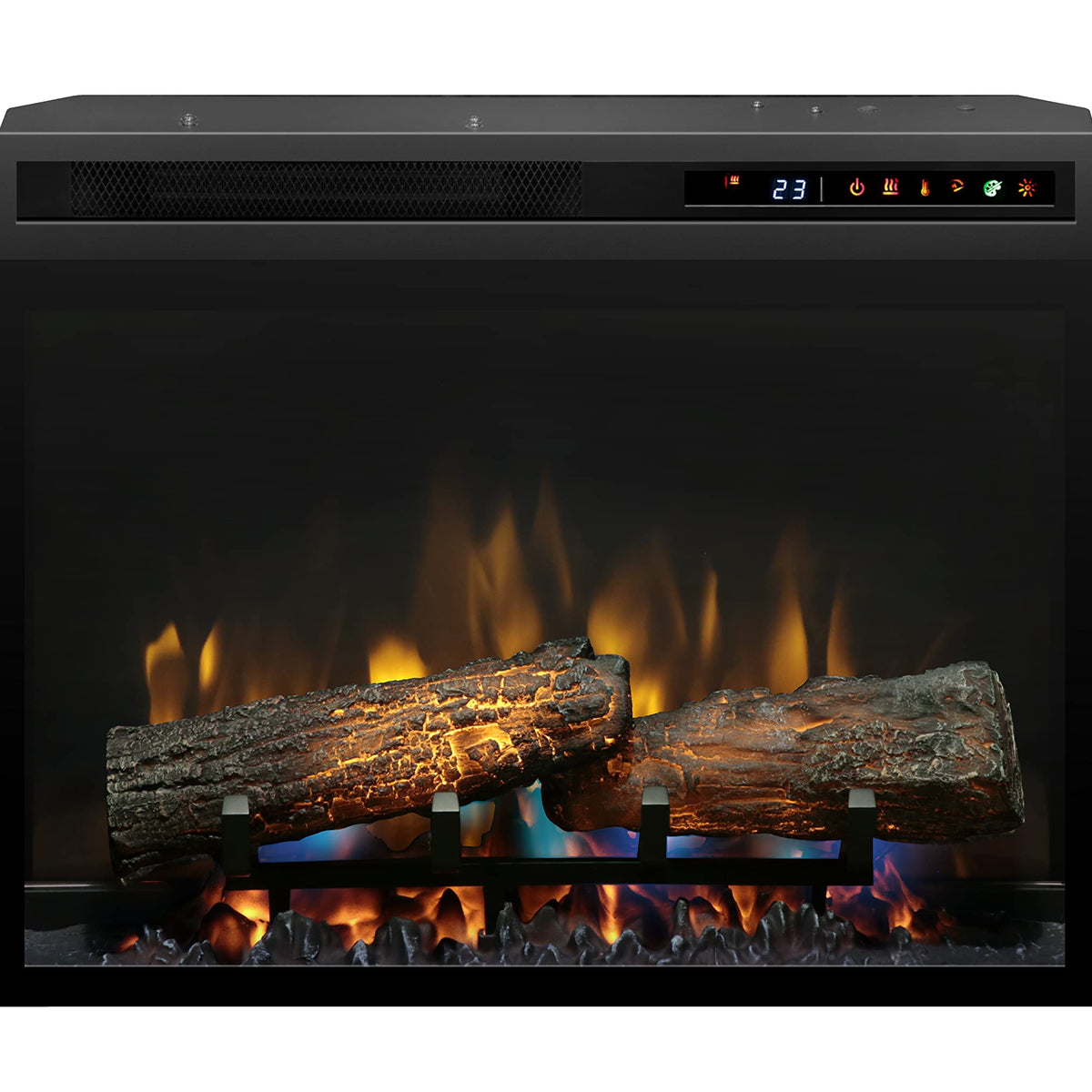 Dimplex 26 Inch Built In Electric Fireplace Multi Fire Xhd Firebox Wit ...