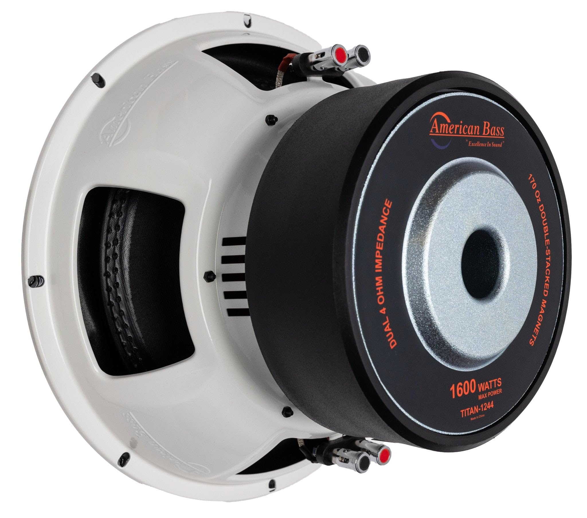 American Bass Titan 12 1600 Max Watts Car Subwoofer