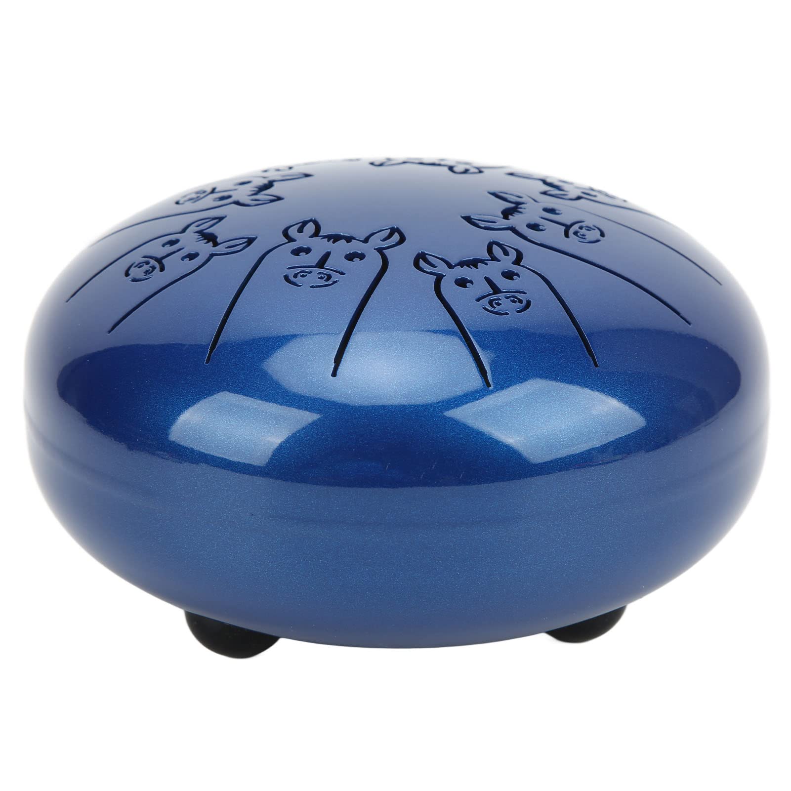 Ethereal Drum Set, 5.5In Tongue Drum Wide Sound Range 8 Tones Easy To Learn For Music Education For Home Decoration