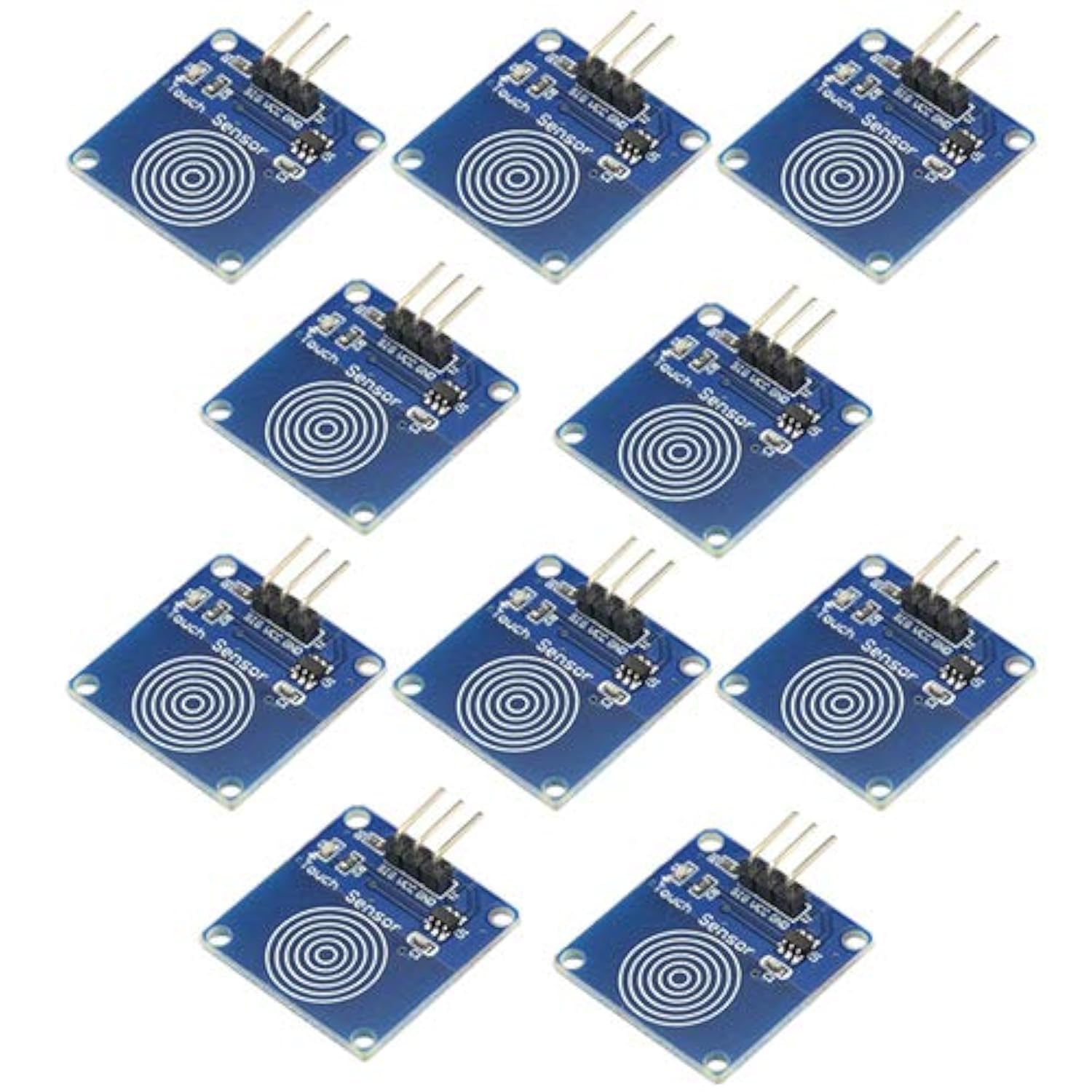 WMYCONGCONG 10 PCS TTP223B Digital Touch Capacitive Sensor Module for Arduino DIY (10PCS)