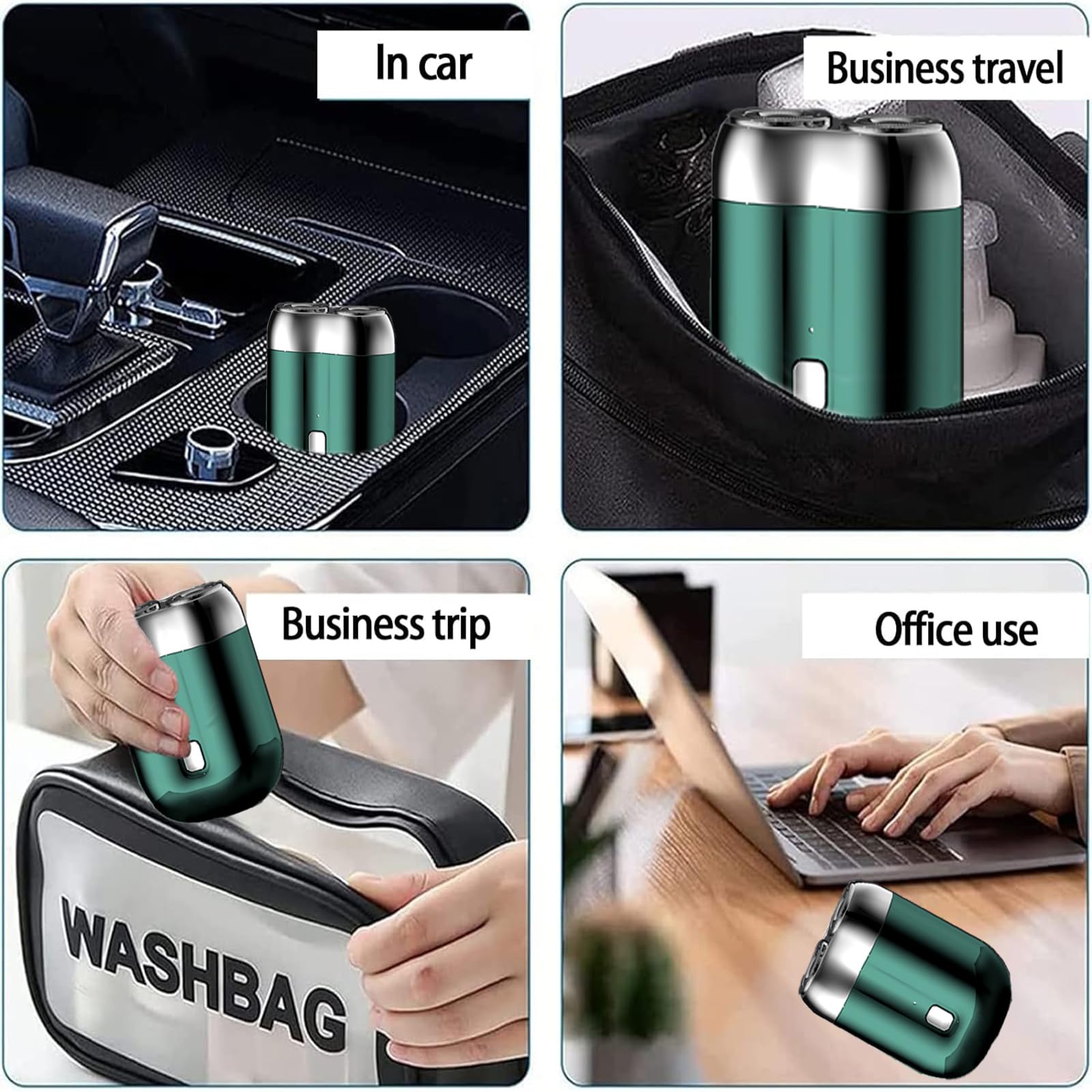 New Model Mini Dual Head Electric Shaver,Upgrade Pocket Shaver,2025 Mini Upgrade Pocket Shaver Usb For Home,Car,Travel,Washable