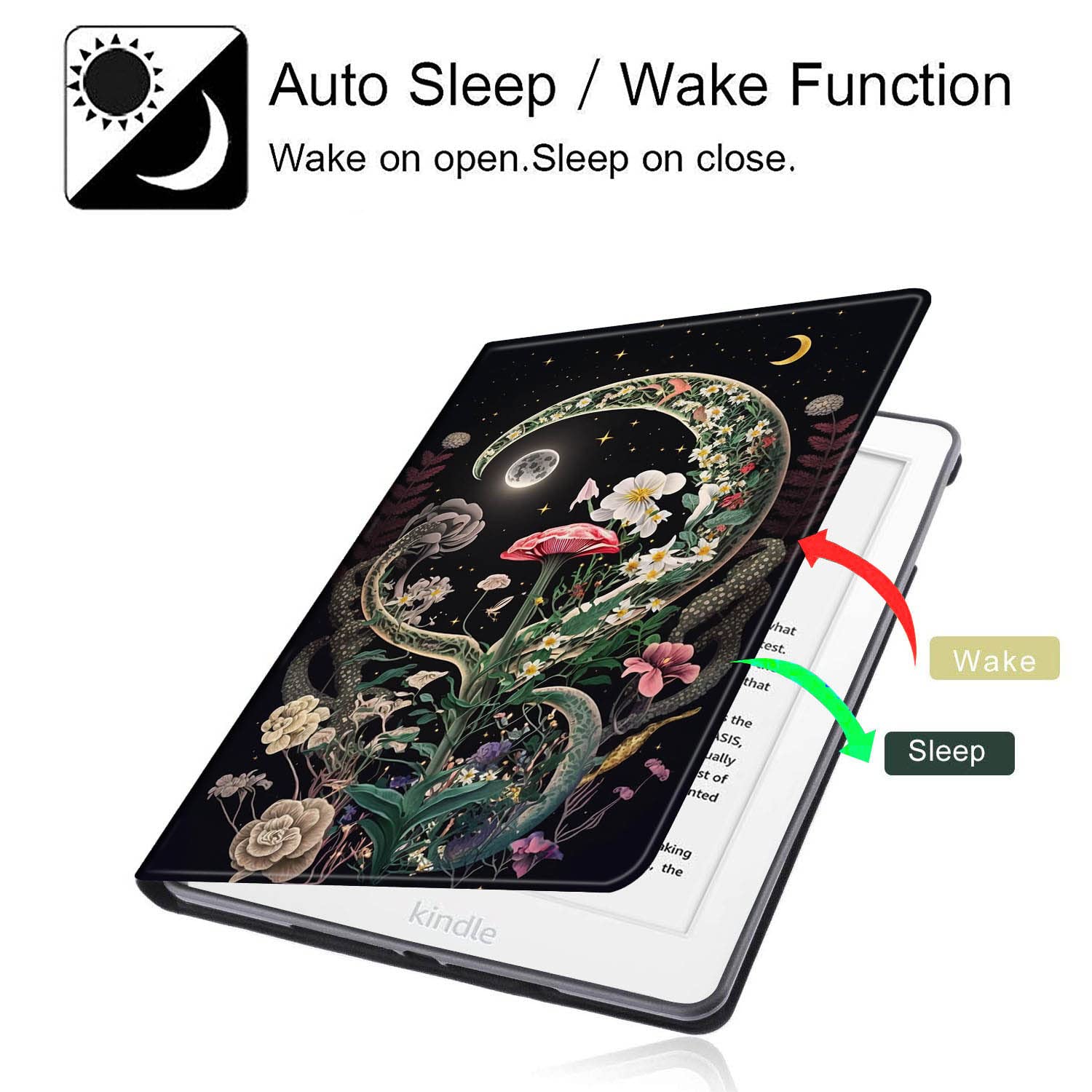 Airwee Case For All New Kindle 10Th Generation 2019 Releas Pu Leather Protective Cover With Auto Wake/Sleep Multi Angle Adjustme