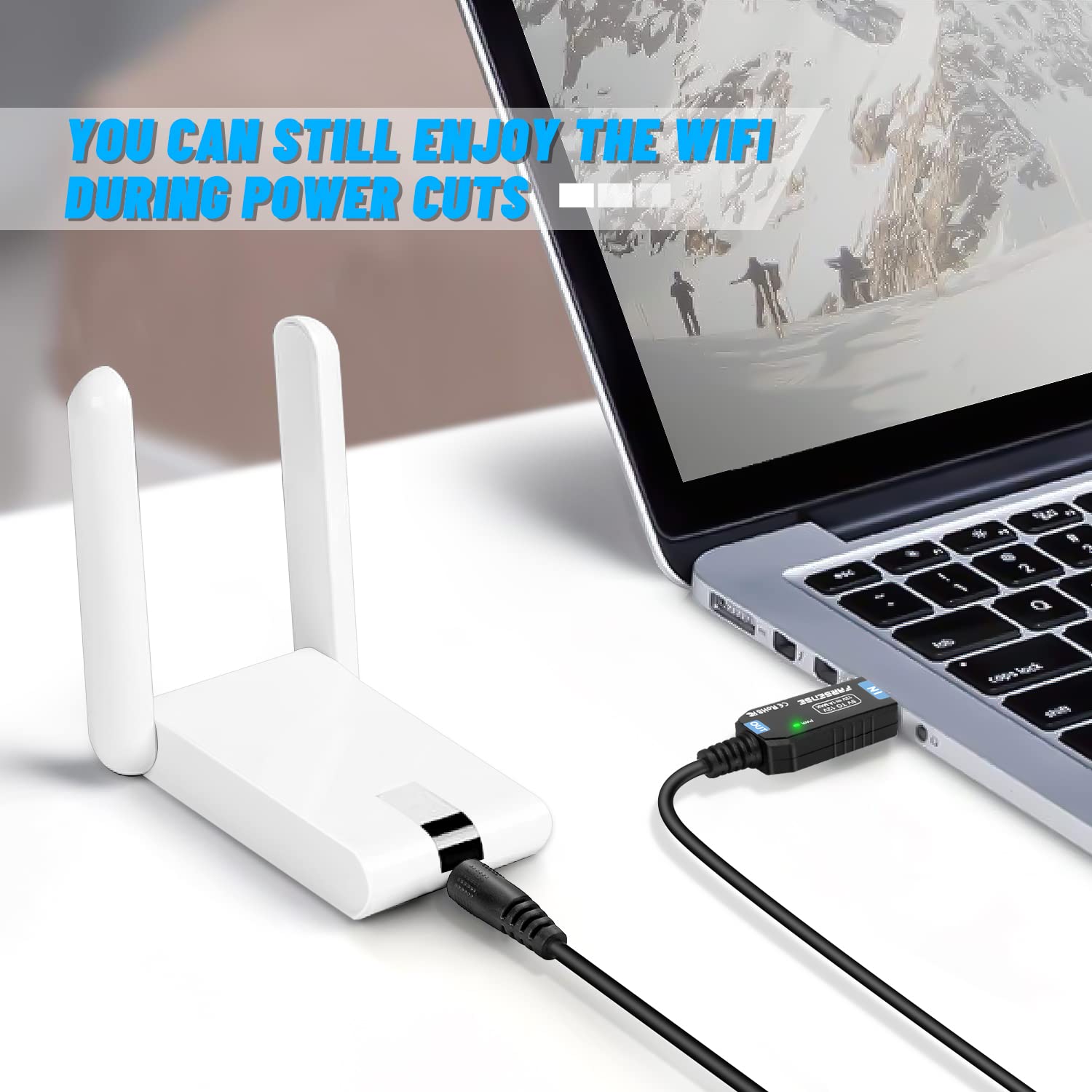 Farsense Usb Dc 5V To 12V Step Up Power Cable(3Ft), Usb To Dc 12V Adapter With Dc Jack 5.5 X 2.5Mm(3.5 X 1.35Mm), Usb Boost Conv