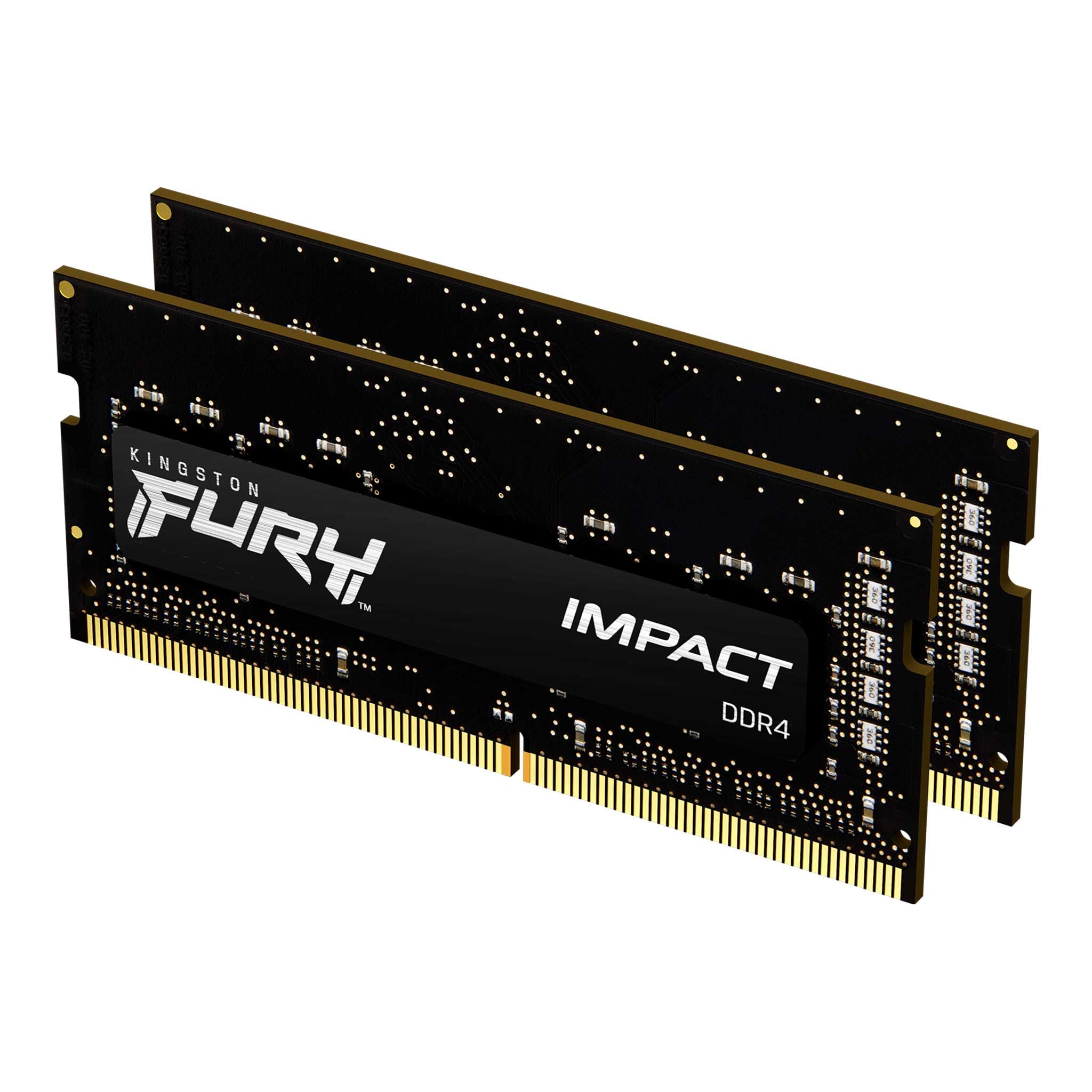 Kingston FURY Impact 32GB (2x16GB) 3200MT/s DDR4 CL20 Laptop Memory Kit of 2 | Intel XMP | AMD Ryzen | Plug n Play | Low Power C