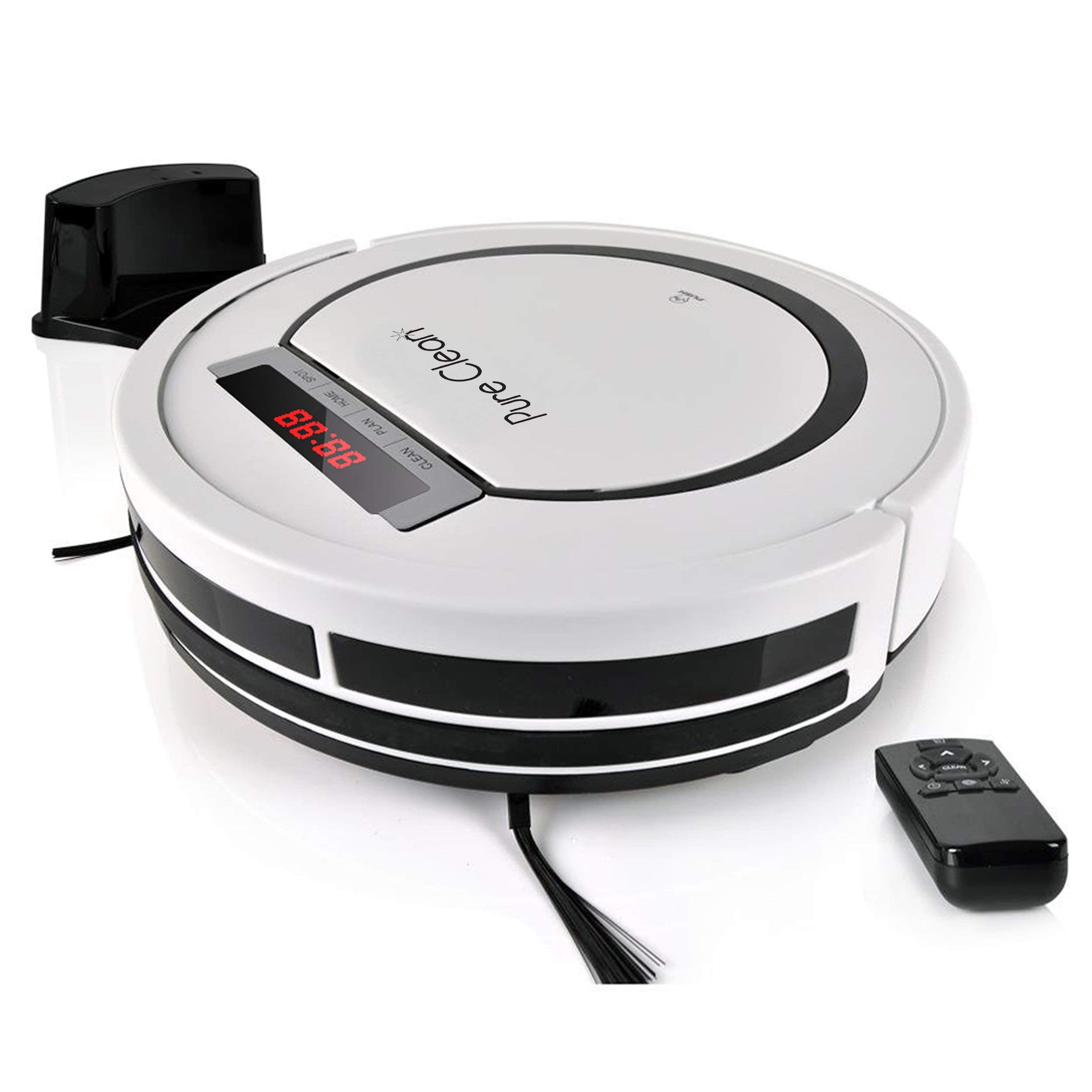 Serenelife Robotic Vacuum Cleaner   Robotic Auto Home Cleaning For Clean Carpet Hardwood Floor   Bot Self Detects Stairs   Air F
