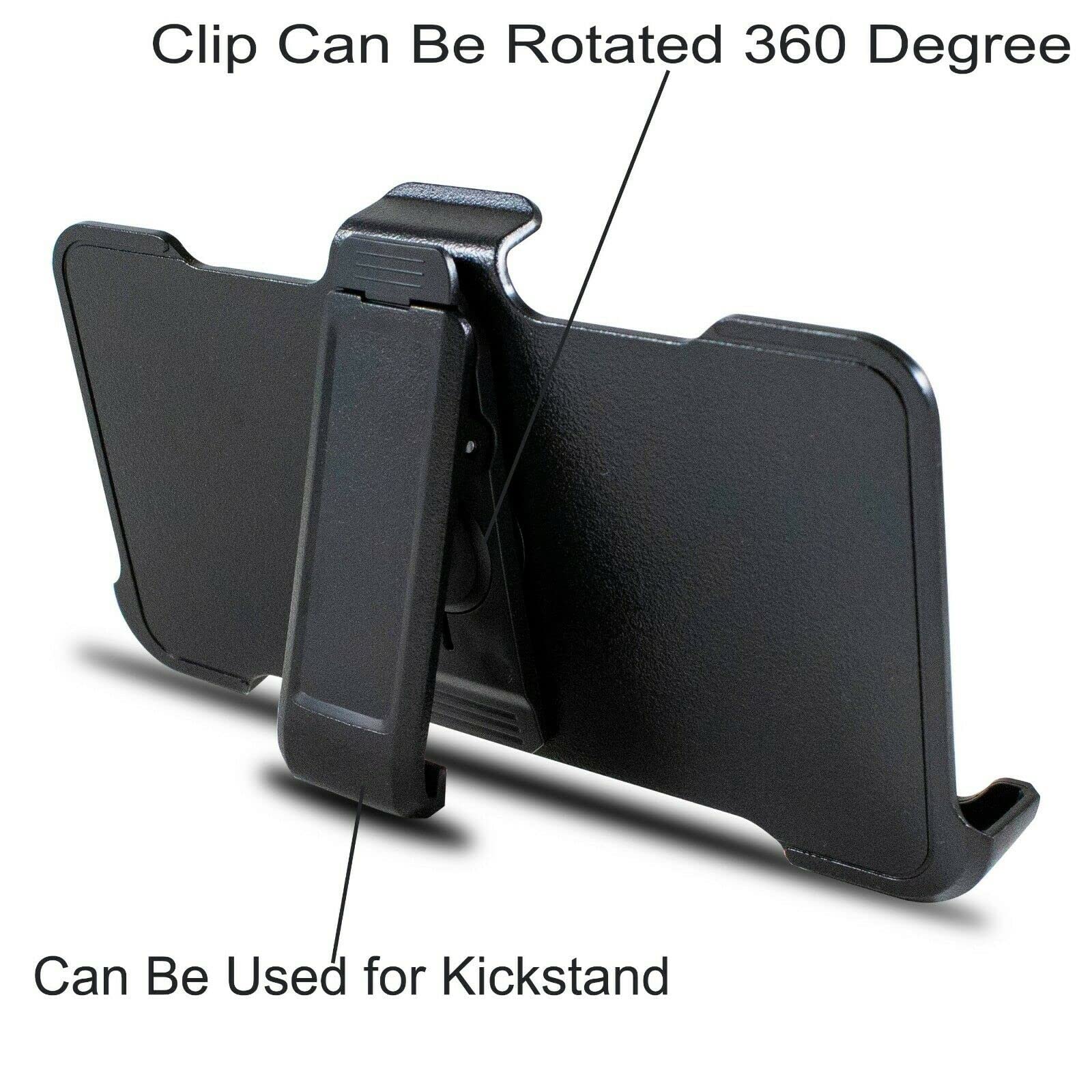 [2 Pack] Iphone 14 Pro Max(6.7'') Replacement Belt Clip Holster Compatible With Otterbox Defender Series Case