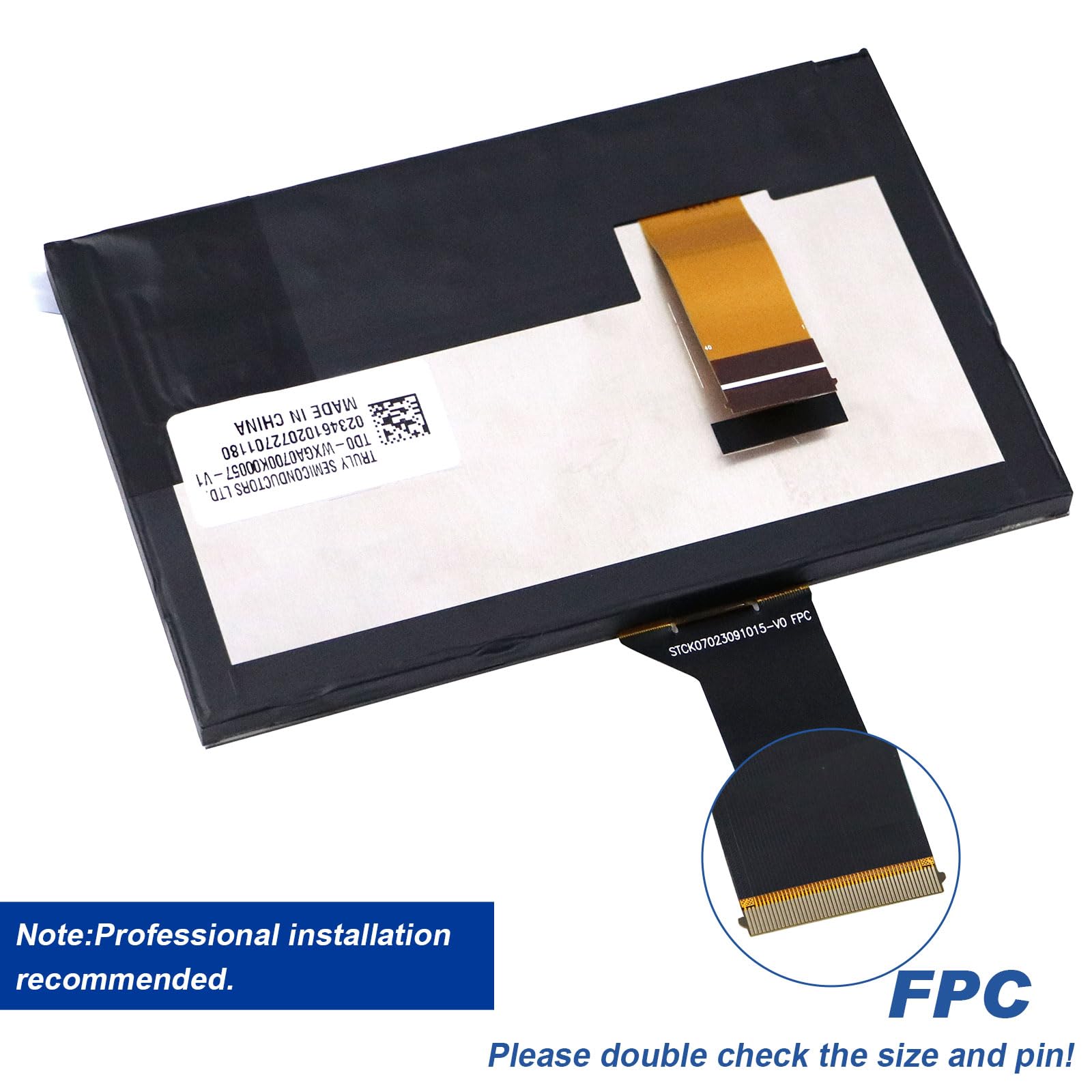 7'' Uconnect Touch Screen Digitizer Lcd Monitor Radio Navigation Compatible With Jeep Compass 2017 2018 2019 2020 Radio Navigati