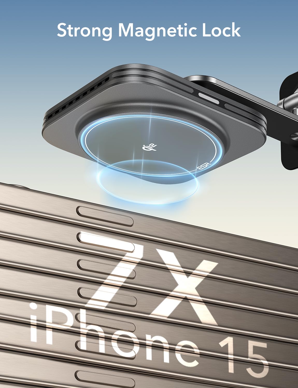 Esr For Qi2 15W Magsafe Car Mount Charger, Qi2-Certified Universal Dashboard/Tesla Magsafe Car Charger, Magnetic Wireless Car Ch