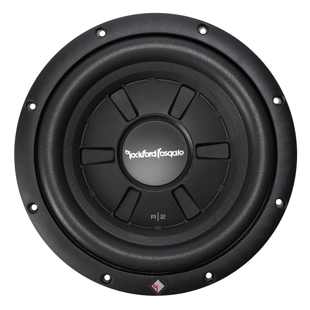 Rockford Fosgate Prime R2Sd4 10 Single R2 Slim 10' 4 Ohm Dvc Shallow Subwoofer   200 Watts Rms / 400 Watts Peak