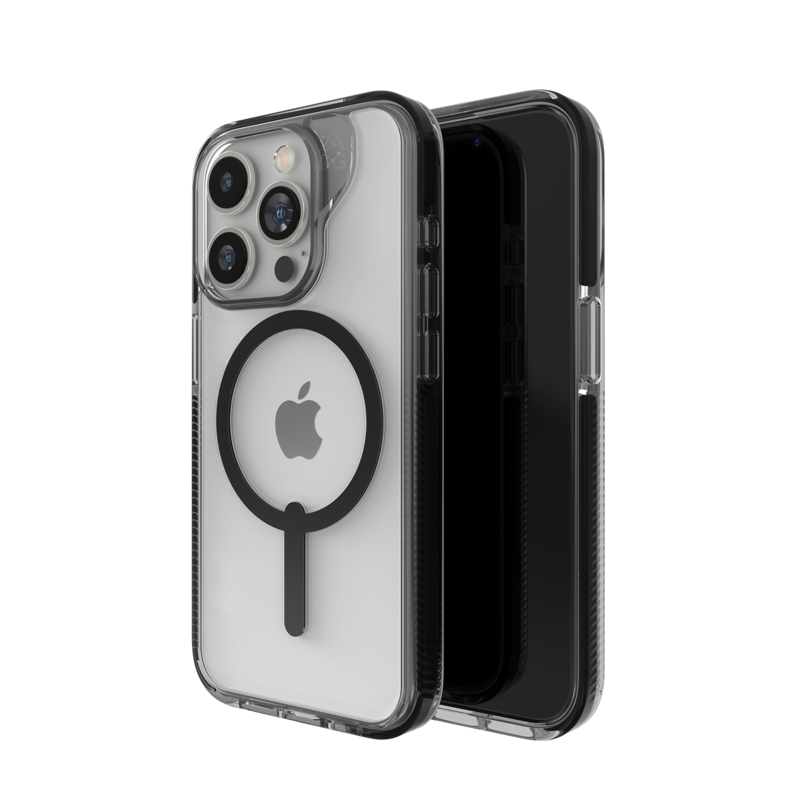 ZAGG Santa Cruz Snap iPhone 15 Pro Case - MagSafe Phone Case, Drop Protection (13ft/4m), Durable Graphene, Anti-Yellowing, and S