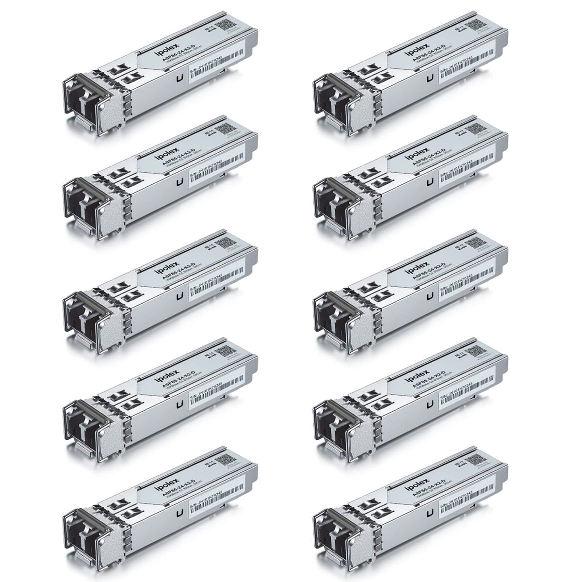1000Base Sx Sfp To Lc Fiber Transceiver, 1.25G Gigabit Multimode Sfp Module For Cisco Glc Sx Mmd/Glc Sx Mm/Sfp Ge S, Ubiquiti Un