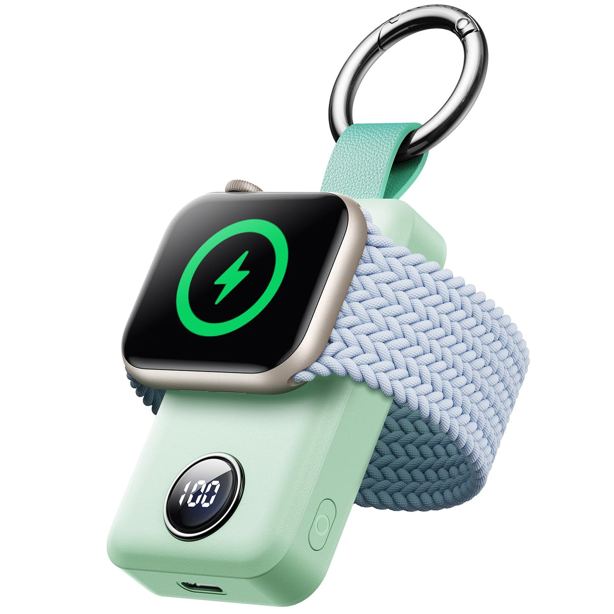 Joyroom Portable Charger For Apple Watch,2000Mah Fast Charger For Iwatch Series 10/9/8/7/6/5/4/3/2/Se/Uitra2/Ultra, Power Bank K