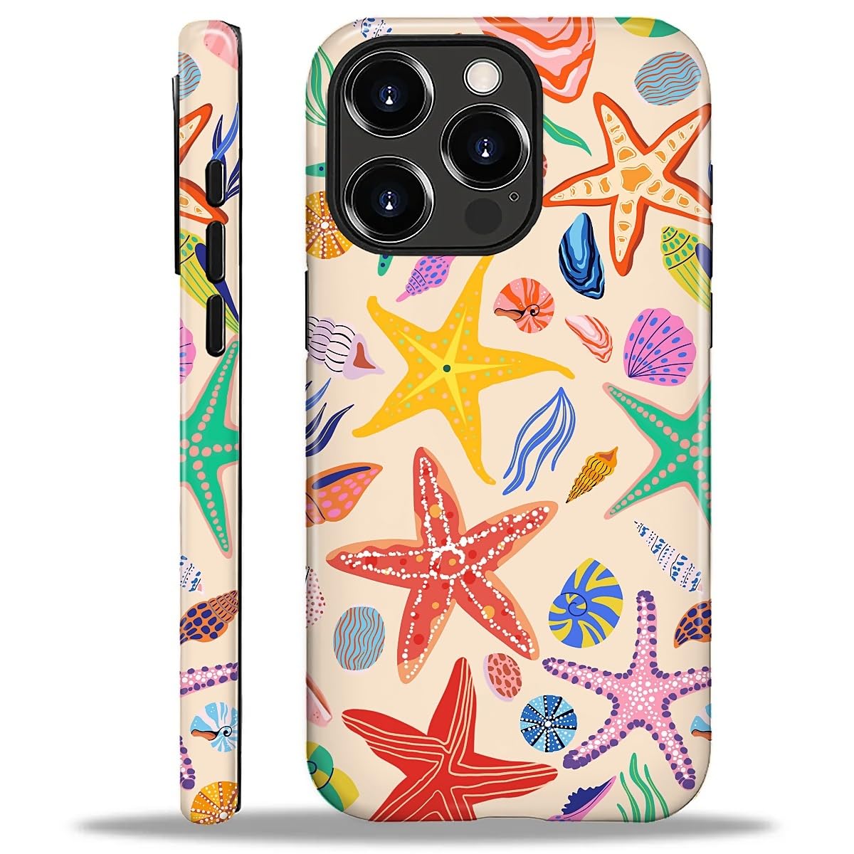 Flivro Magnetic Case for iPhone 16 Pro, Compatible with Magsafe,PC Hard Shell & Silicone Inner Bumper,Shockproof Full-Body Cover