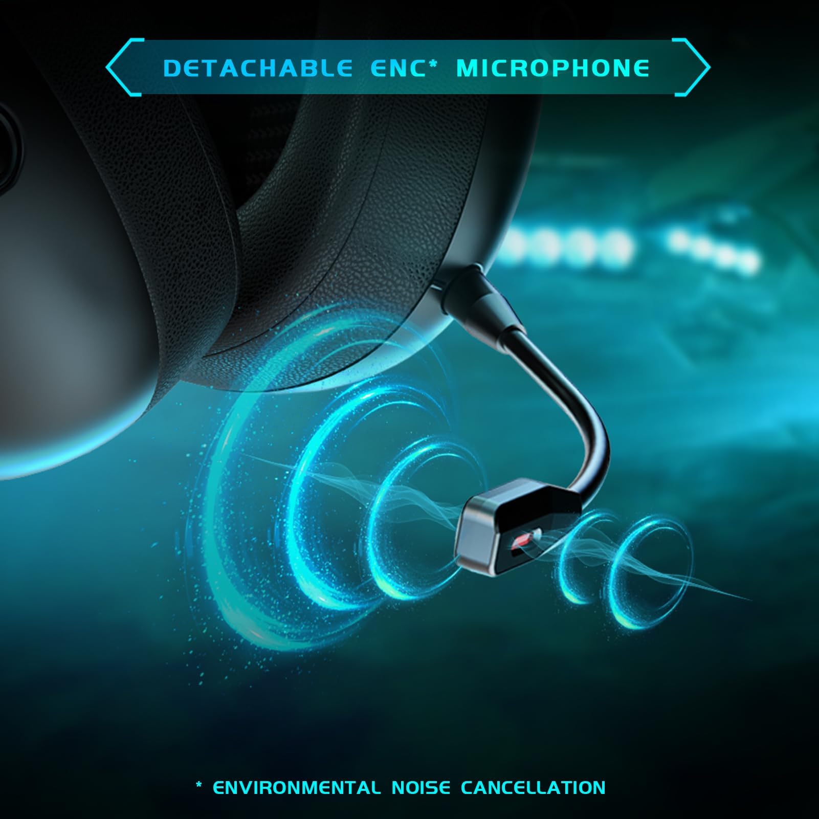 Kapeydesi Wireless Gaming Headset For Pc, Ps5, Ps4, Mac, Nintendo Switch, Gaming Headphones With Microphone, Bluetooth 5.3 Gamin