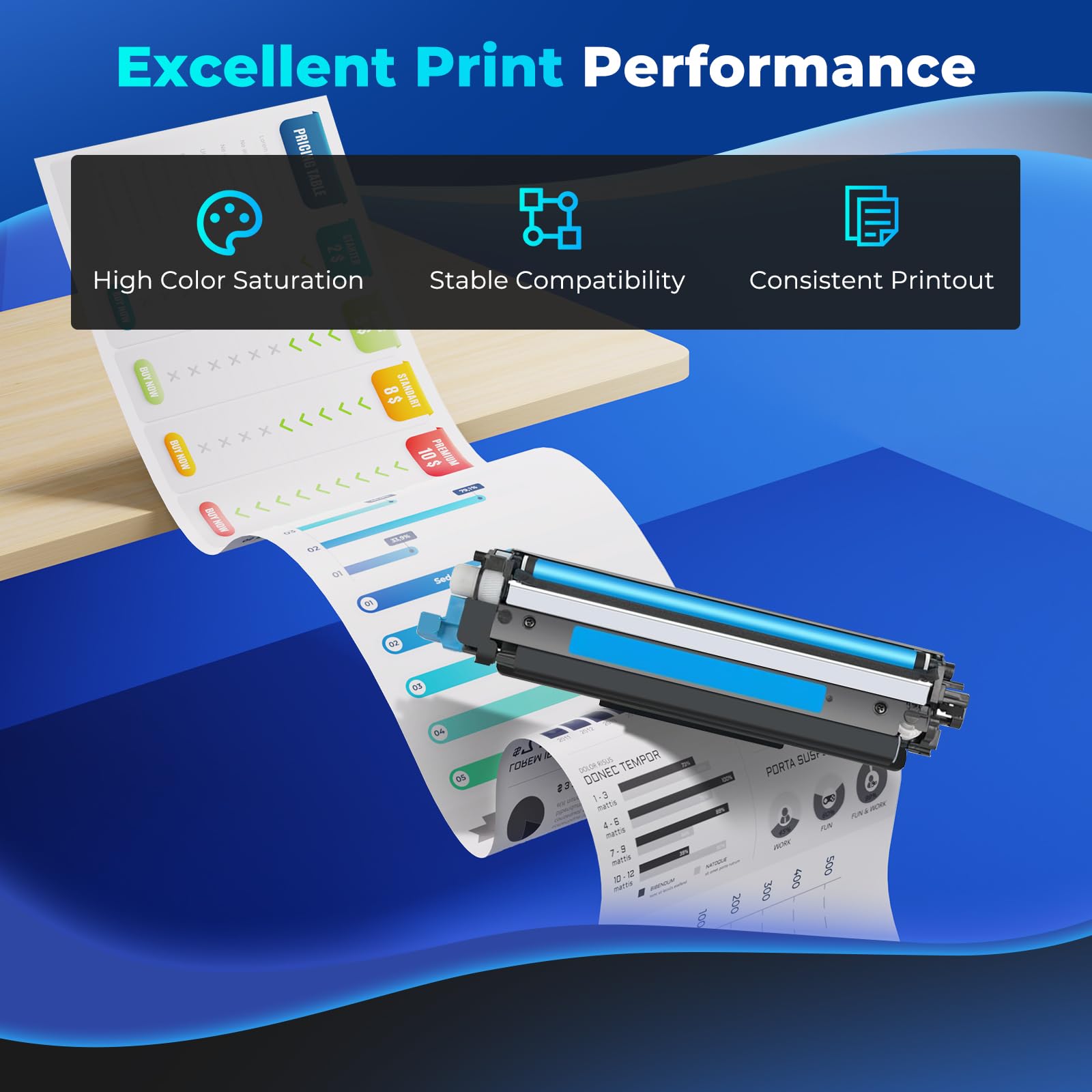 201X Toner Cartridges Replacement For Hp 201X 201A Hp201X 4 Pack For Color Laser Jet Pro Mfp M277Dw M252Dw Toner Cartridges For