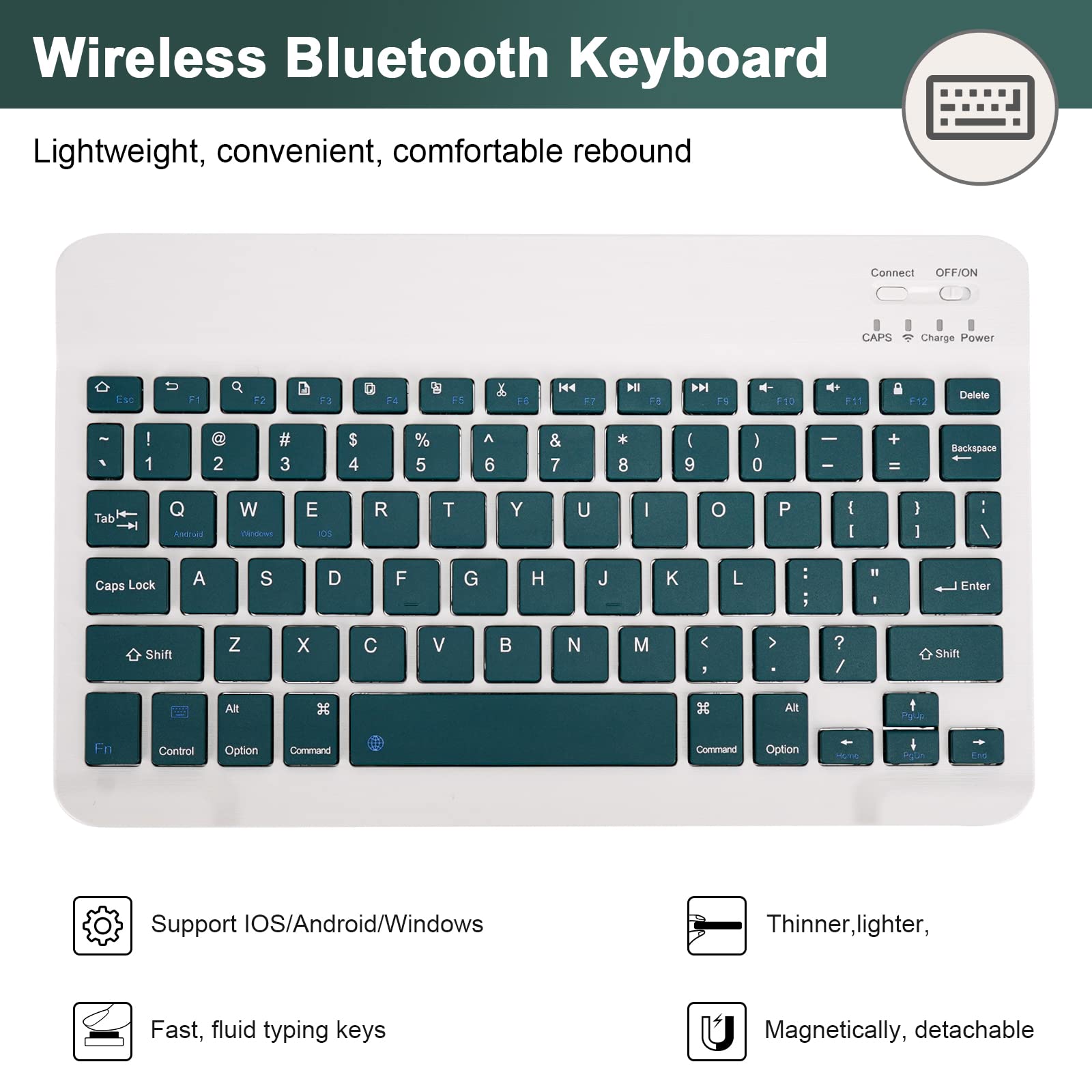 Soppy Keyboard Case For Ipad With Mouse, Compatible For Ipad Air 6Th (M2) 11 2024, Ipad Air 5Th, Ipad Air 4Th, Ipad Pro 11 Inch