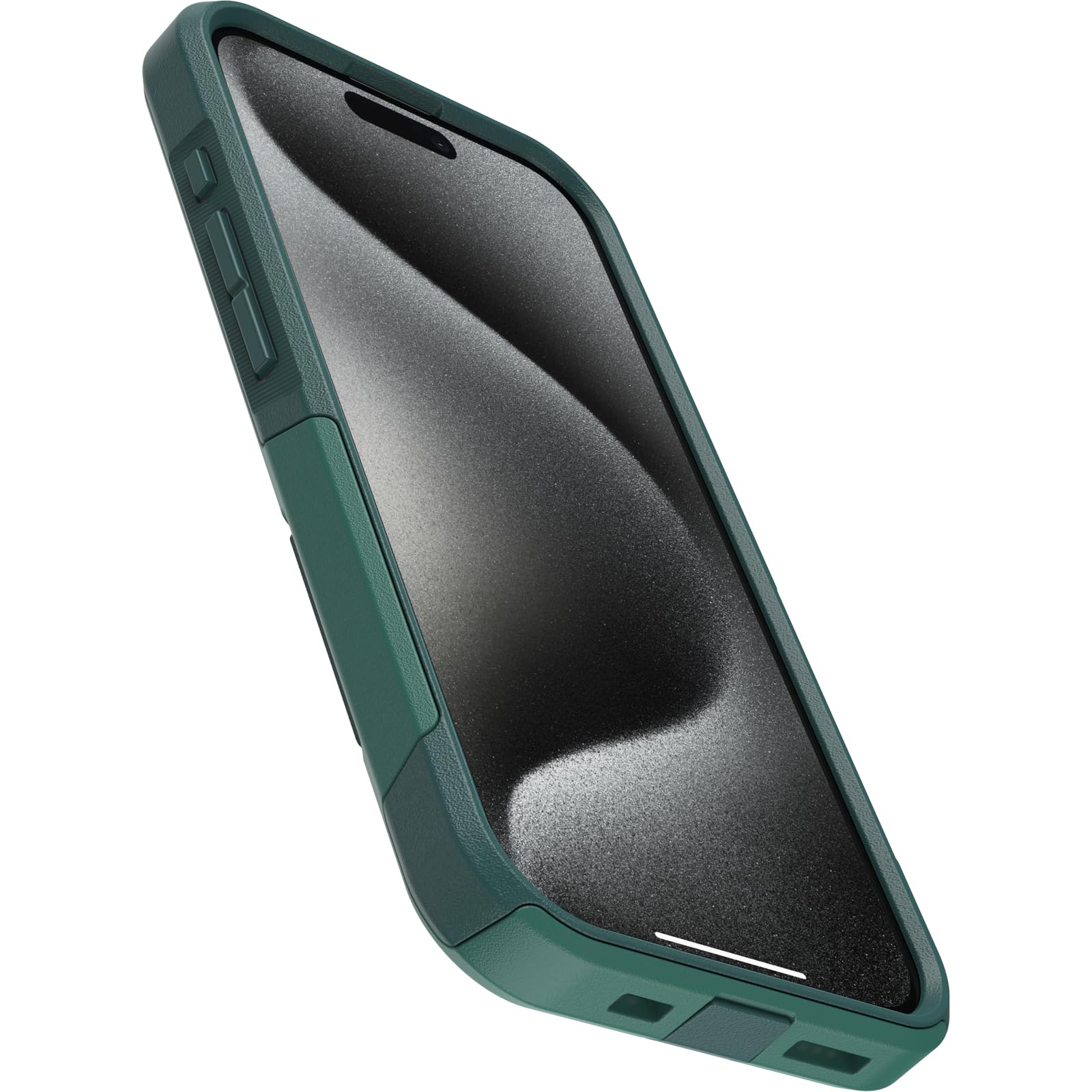 Otterbox Iphone 15 Pro (Only) Commuter Series Case   Get Your Greens, Slim & Tough, Pocket Friendly, With Port Protection