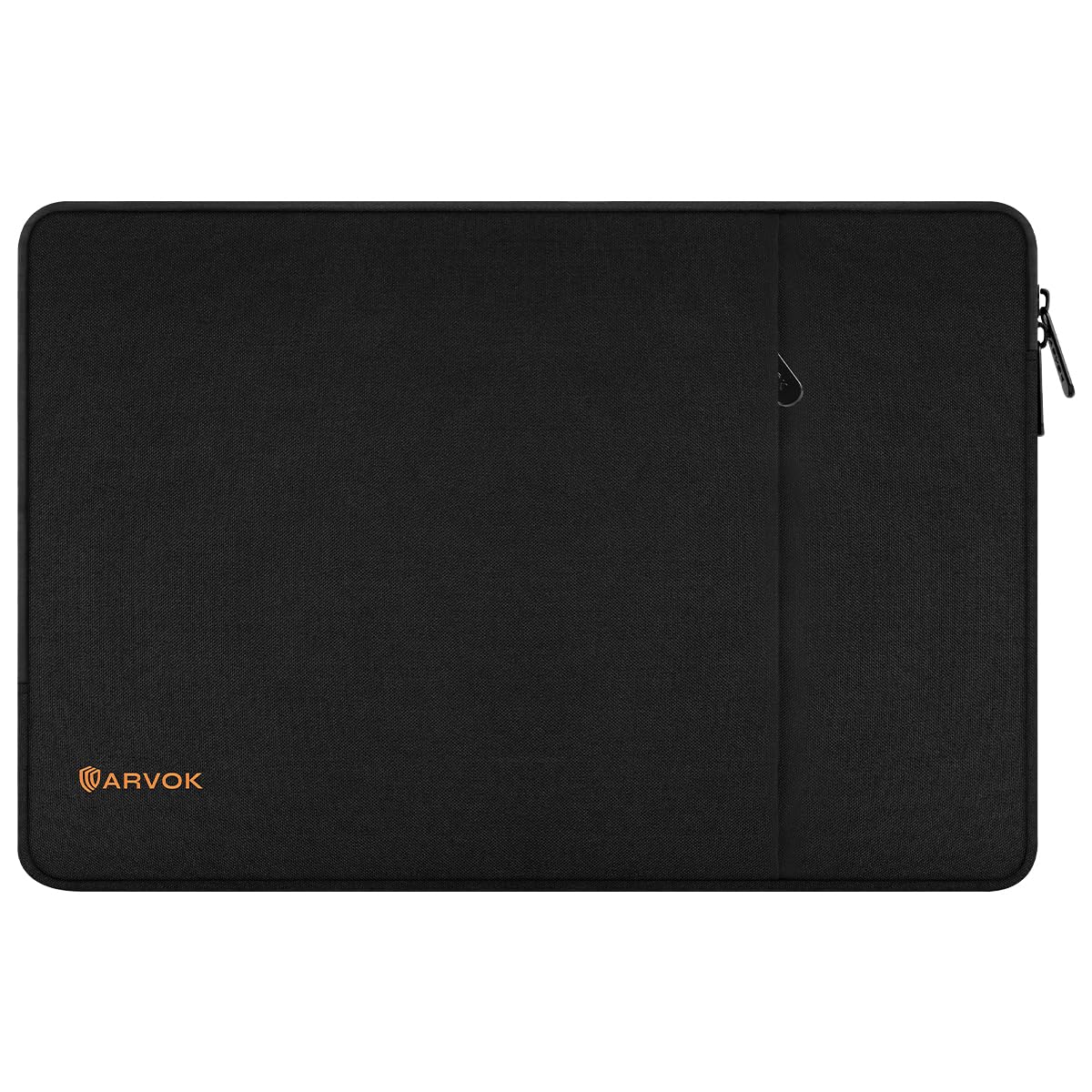 Arvok 15 15.6 16 inch Laptop Sleeve case for MacBook Air 15/16 inch/MacBook Pro 16 inch, Water-Resistant Protective Portable Laptop Cover Bag for HP/Dell/Asus/Acer/Huawei, Black