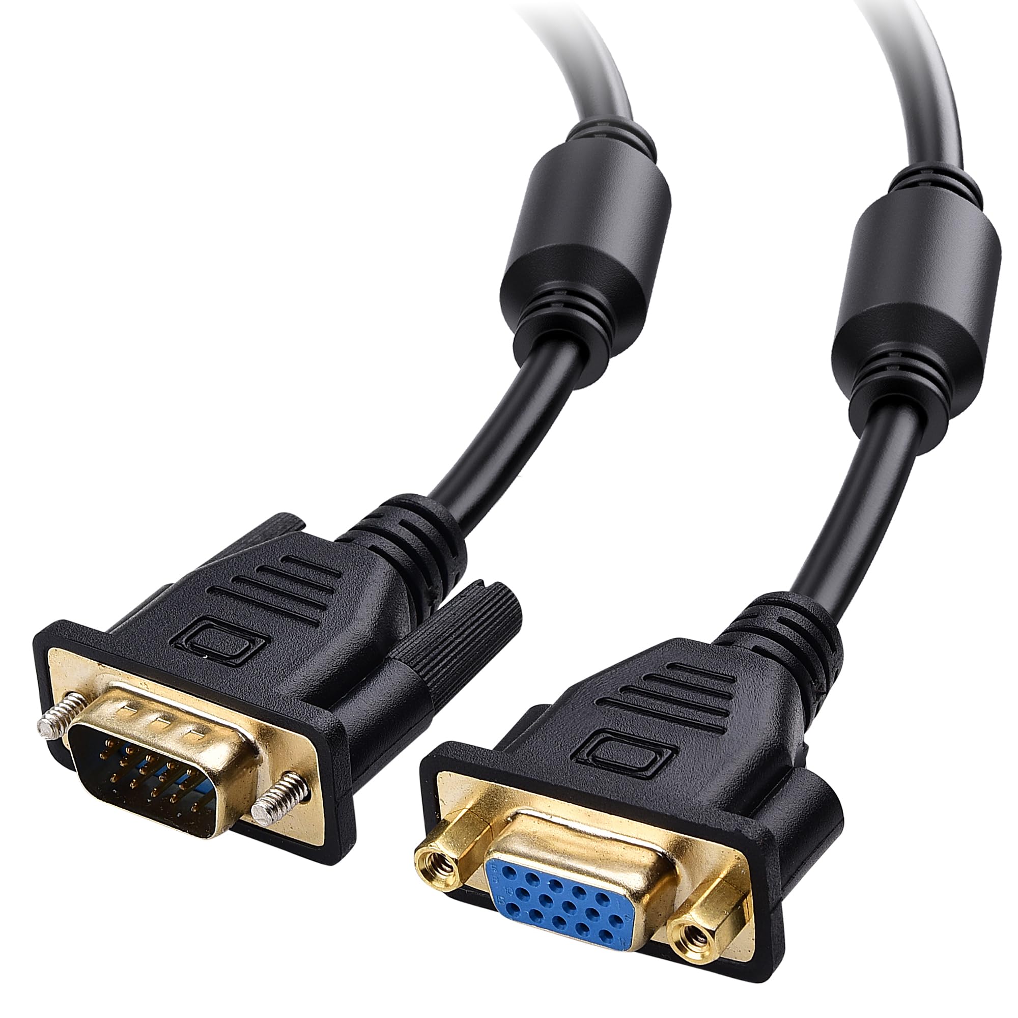 Cable Matters VGA Extension Cable (VGA Cable Male to Female)   10 Feet, Not Regular VGA Cable