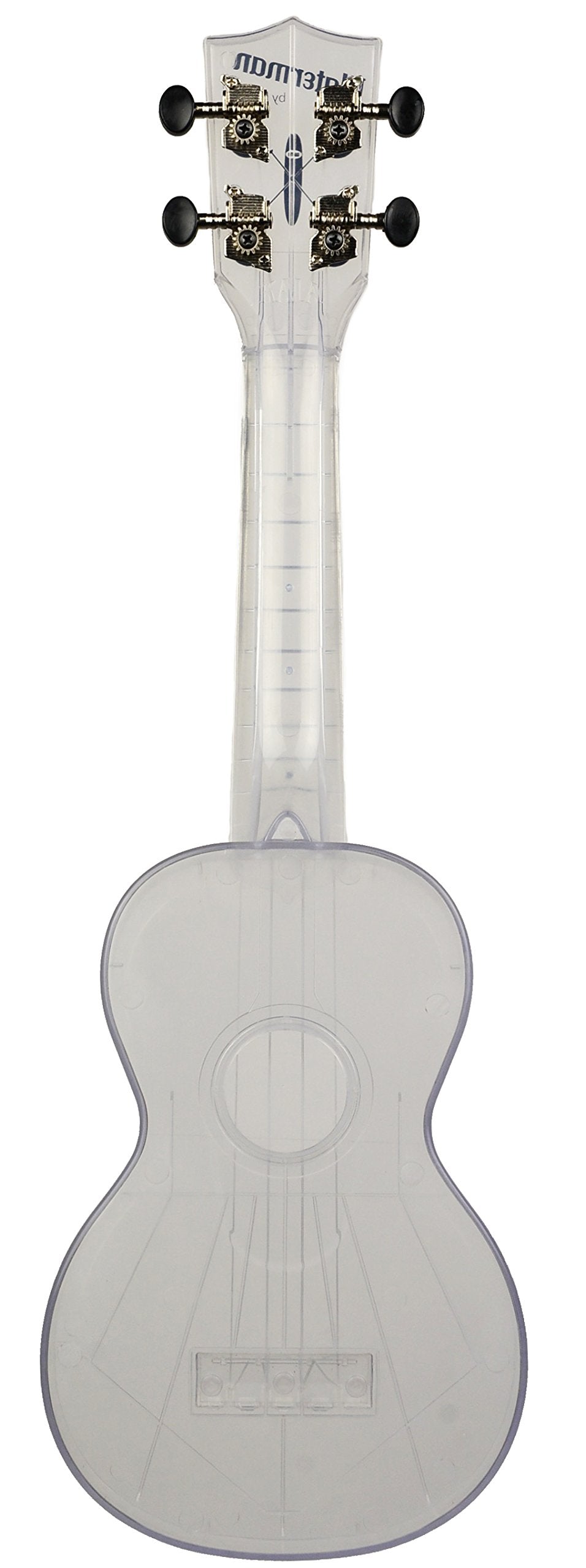 Kala Brand Music Co. The Waterman, 4 String Ukulele, Right, Transparent, Soprano (Ka Swt)