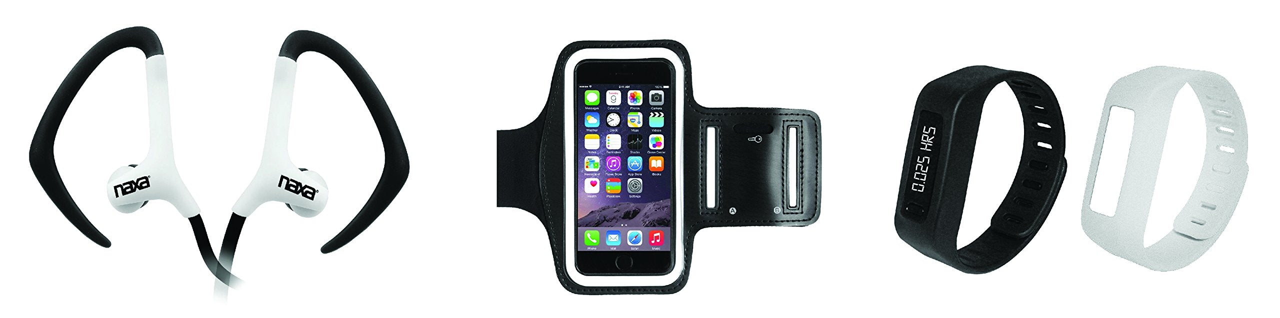 NAXA Electronics NE-946 Three-in-One Bluetooth Fitness Combo