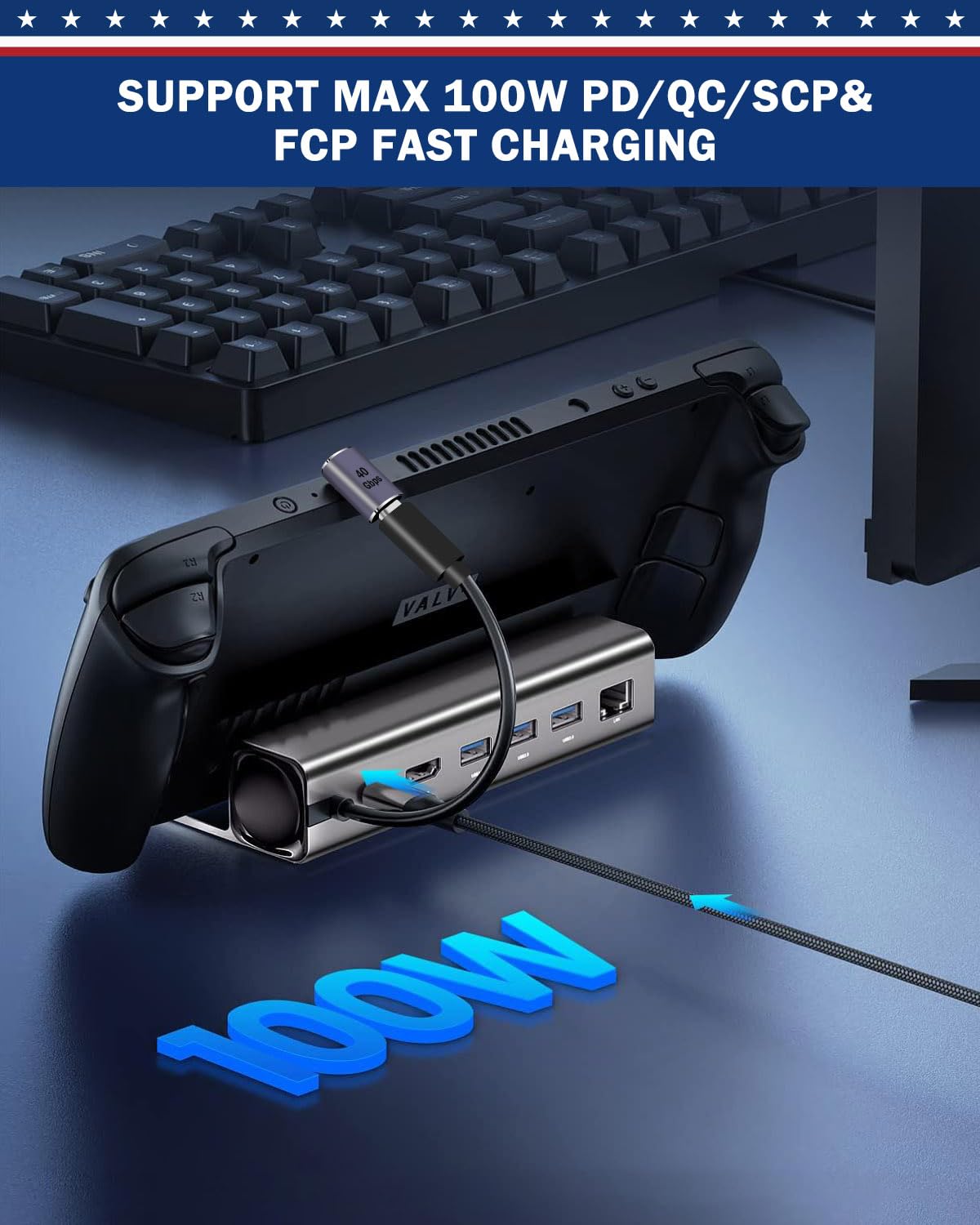 Shineekee 90 Degree Usb C Right Angle Adapter 40Gbps Data Transfer Usb 4.0/Thunderbolt 4 Type C Male To Female Connector Extende