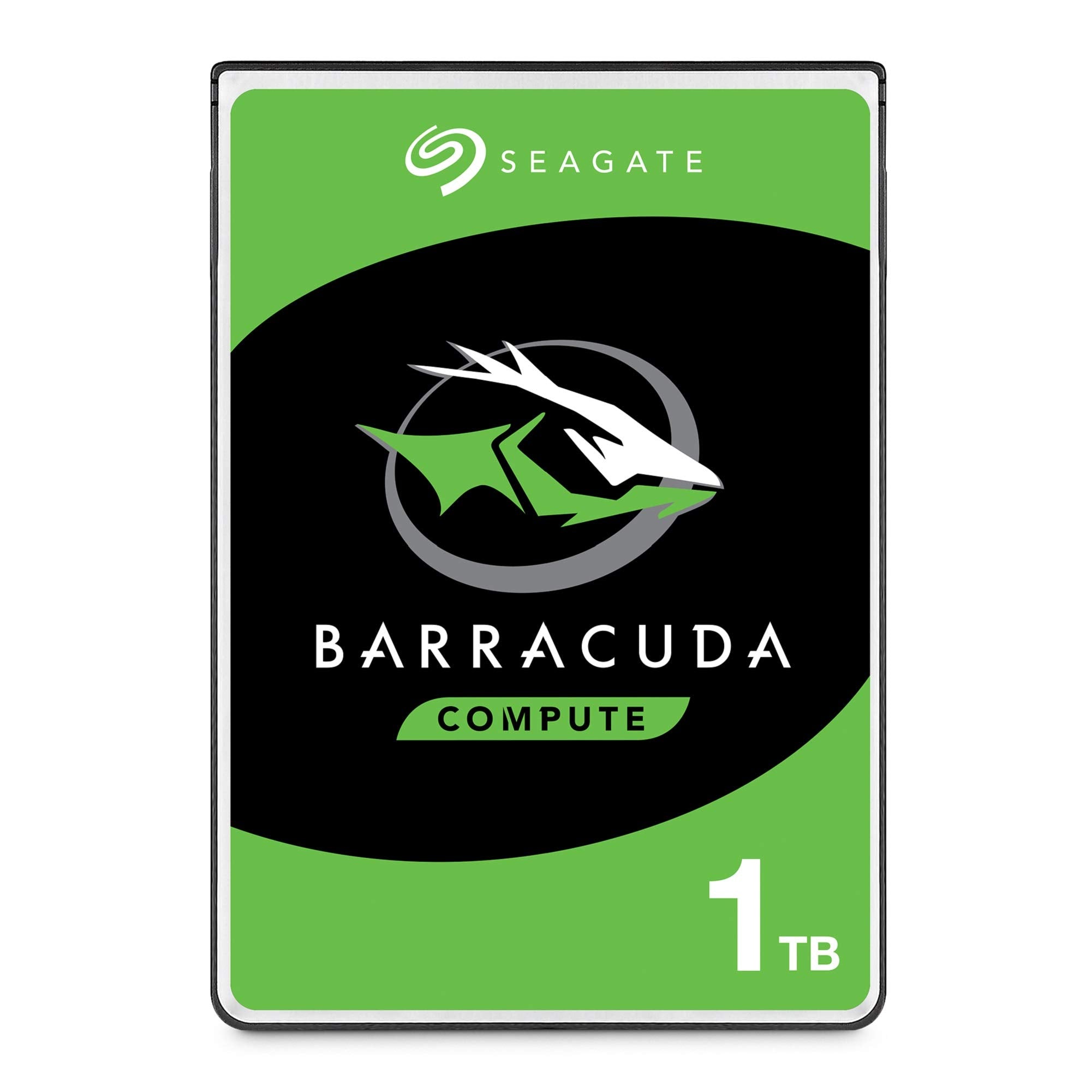Seagate BarraCuda 1TB Internal Hard Drive HDD � 2.5 Inch SATA 6 Gb/s 5400 RPM 128MB Cache for PC Laptop � Frustration Free Packaging (ST1000LM048)