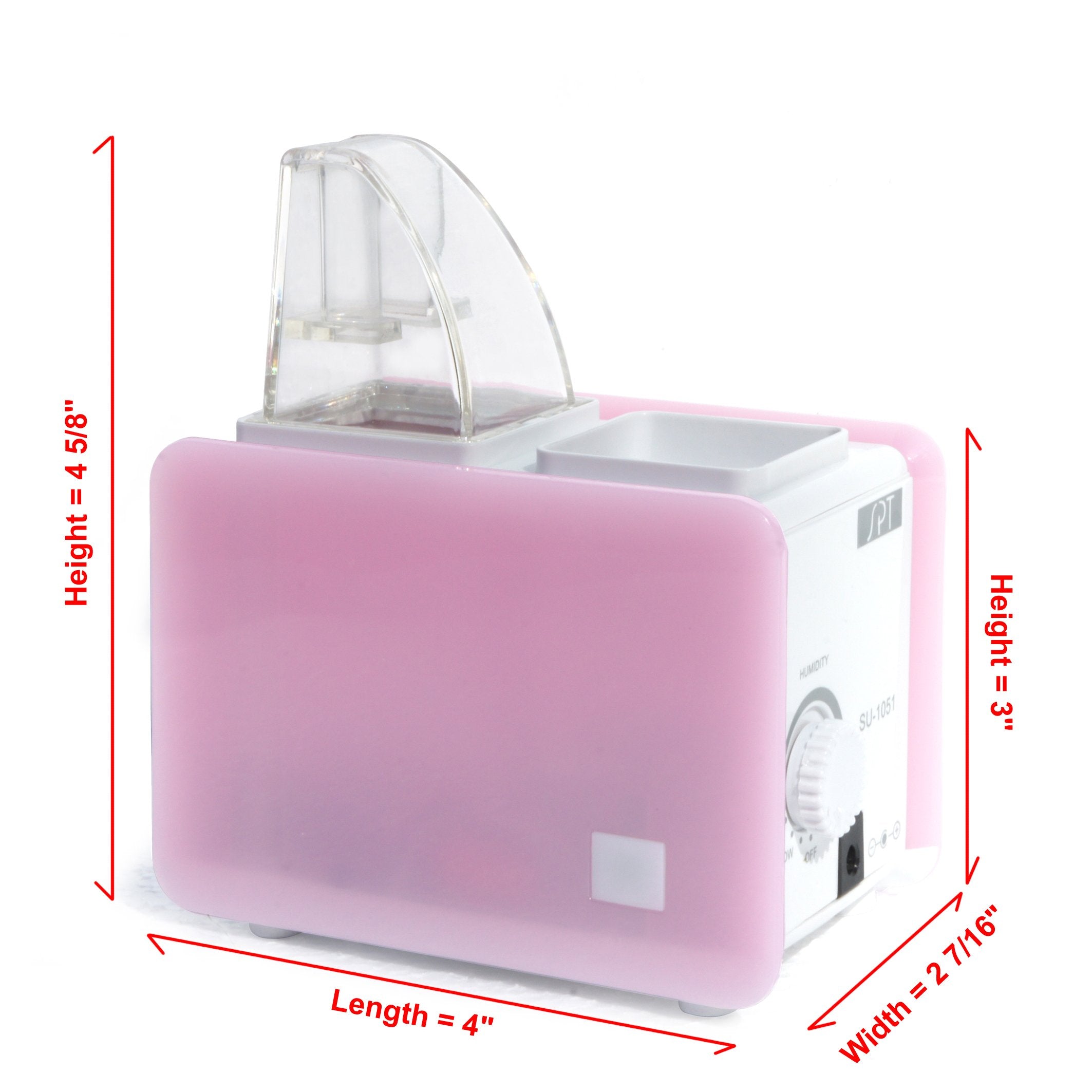 Su 1051P: Personal Humidifier (Pink/White)