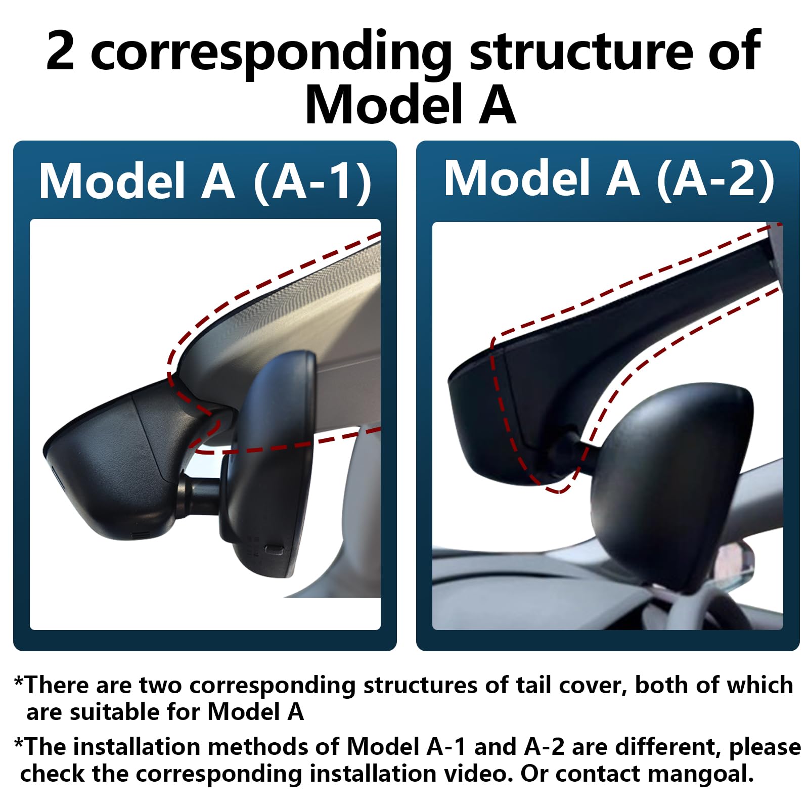 Mangoal 4K Dash Cam Fit For Audi (Model A) 2019 2020 2021 2022 2023 2024 A4 A6 Allroad A3 A5 Q5 S4 S6 Q7 A8 S8 Tt A7 S5 Q3 S3 S7