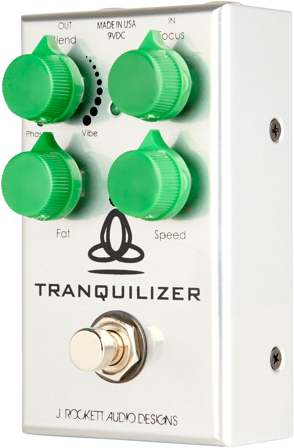 J. Rockett Audio Designs Tour Series Tranquilizer Vibe And Phase Guitar Effects Pedal