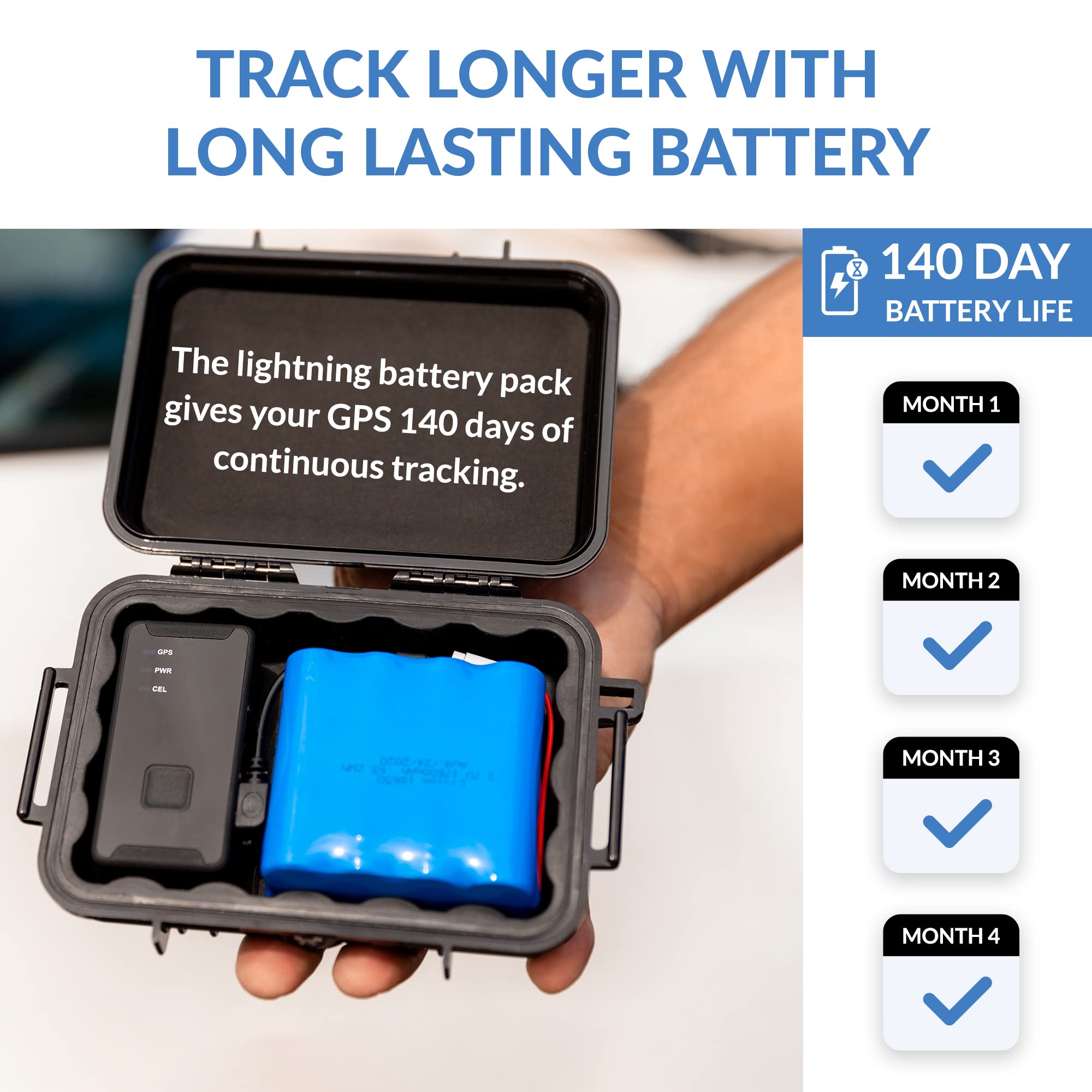 Lightning Gps Gl300 Tracker Device For Vehicles W/Magnetic Case & Battery   Subscription Needed Car Tracker Device  Vehicle Fleet Gps Tracker Automotive Tracking Device  Car Hidden Gps Tracking Device