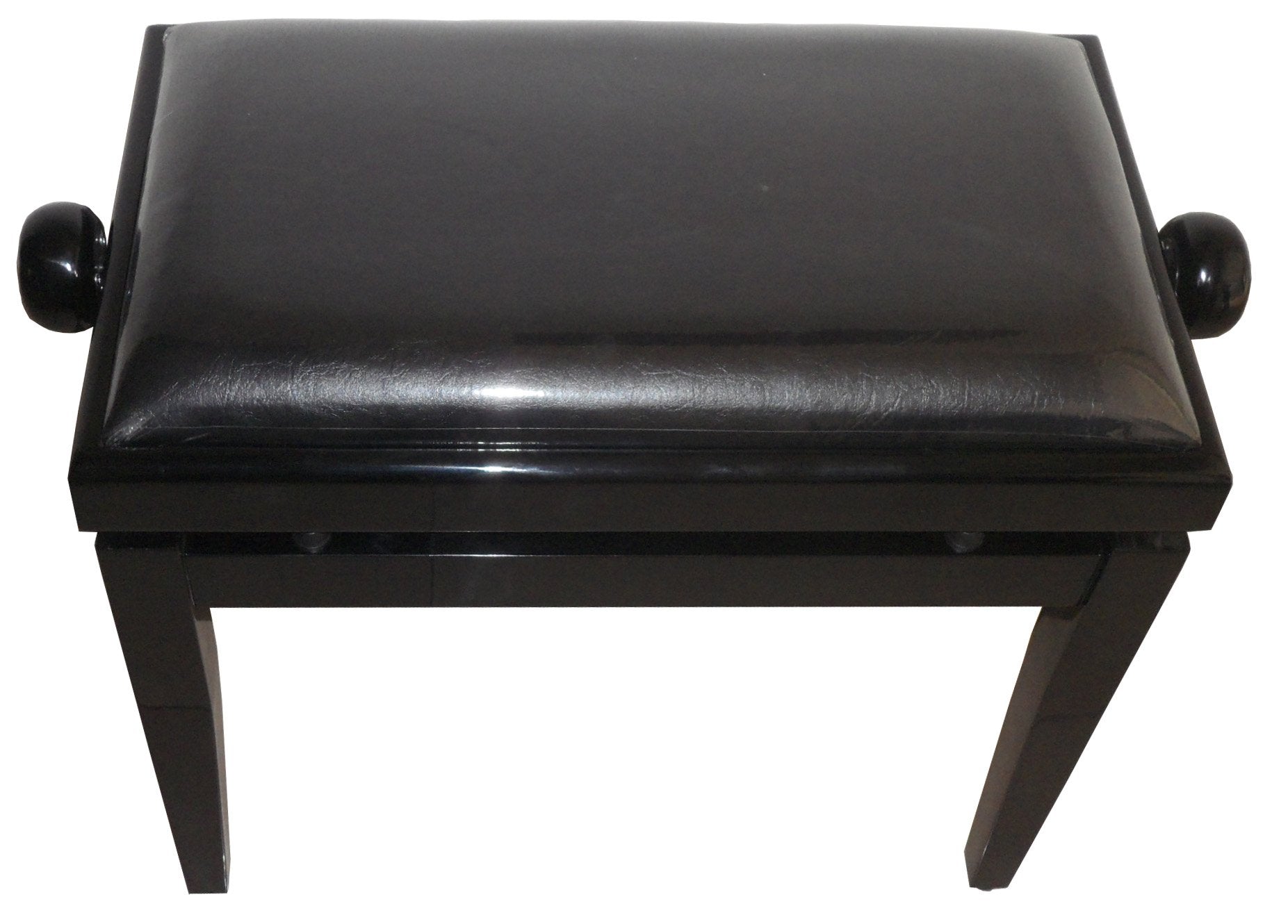 Prorockgear Ap Deluxe Adjustable Height Piano Bench Black