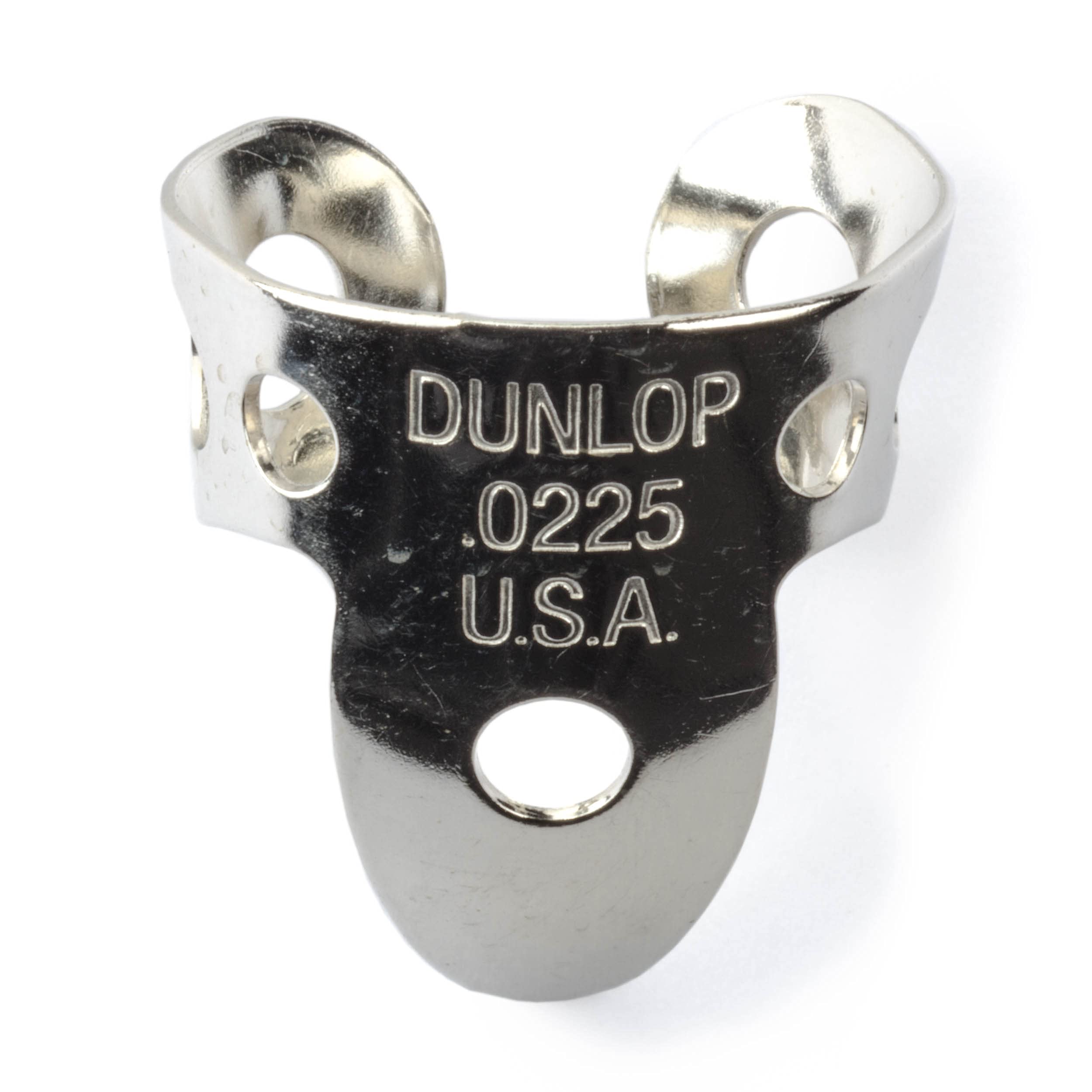 Jim Dunlop 33R.0225 Nickel Silver Fingerpicks, .0225'', 20/Tube