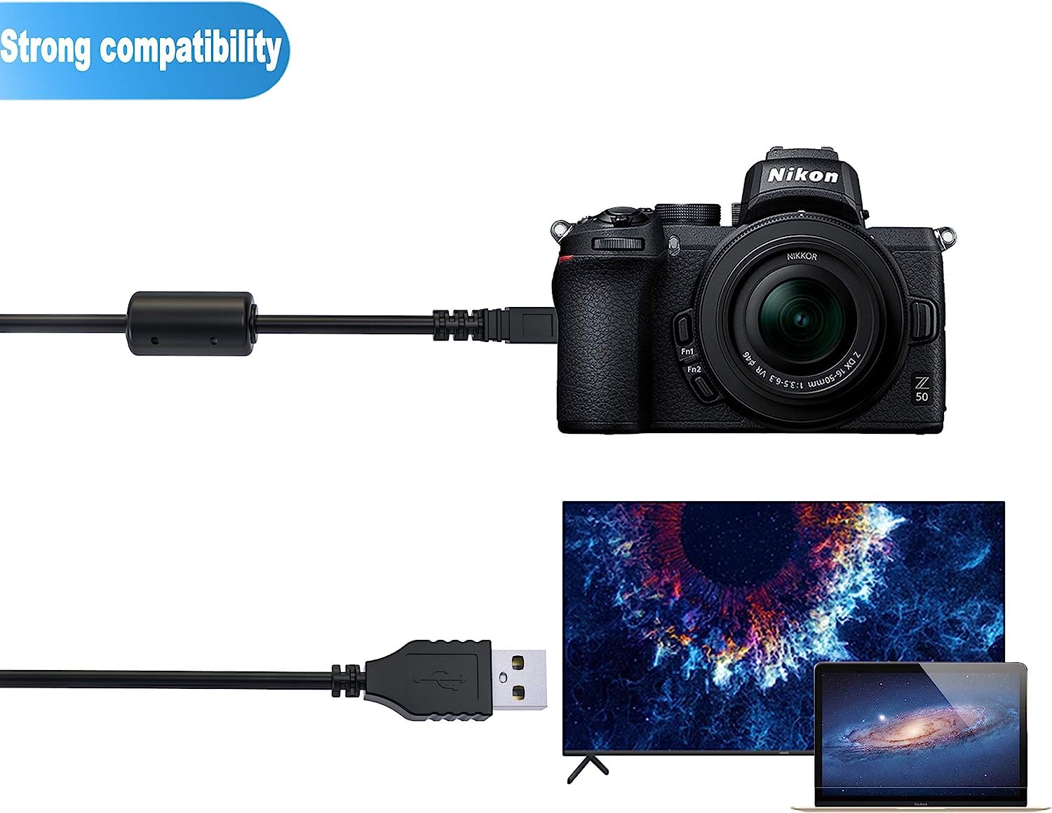 Master Cables Usb Charging And Data Sync Cable For Olympus Cameras Vg 160 Vg 140 Vg 130 Vg 120 Vg 110 Vr 310 Vr 320 Vr 330 Vr 34
