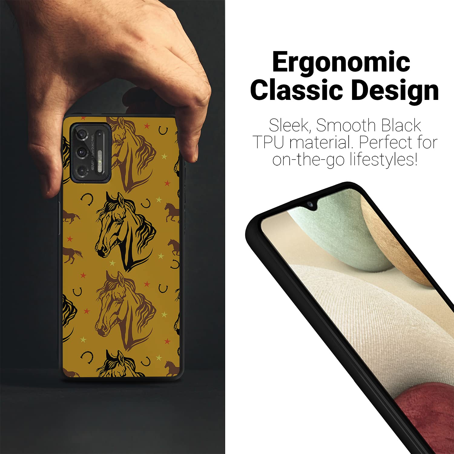 Casesondeck Case For [Motorola Moto G Stylus (2021 Only) / G Stylus Tpu Case][Gel Flex Tpu] Slim No Bulk Case, Minimal Sleek Tpu