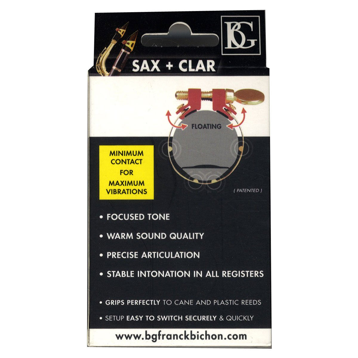 Bg(0002698761) Bg Ldt9 Rose Duo Ligature For Tenor Sax, Rose Gold (Bg Ldt9)