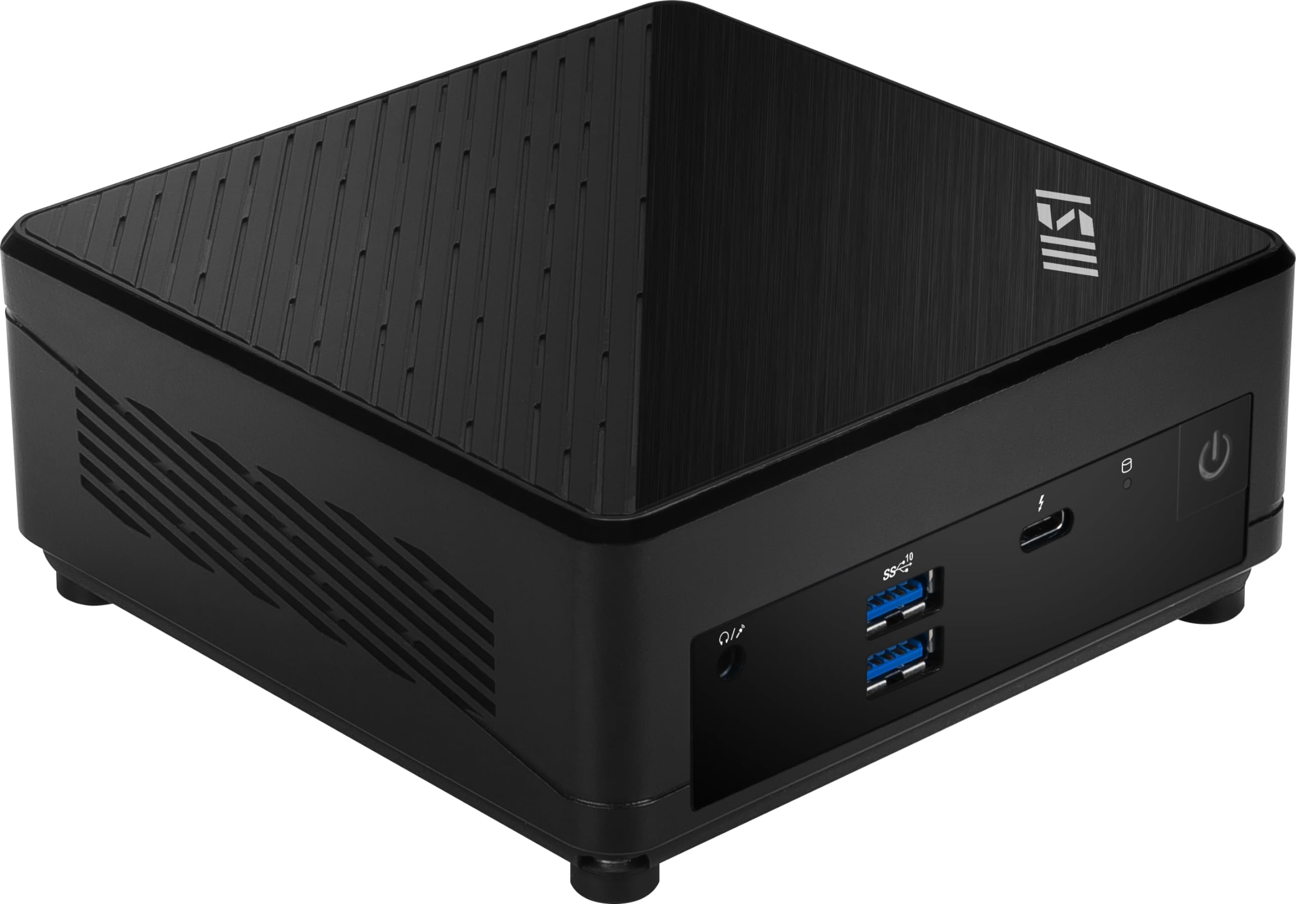 MSI Cubi 5 Barebones Mini PC: Intel Core i5-1235U, WiFi 6E, BT 5.2, Thunderbolt Type-C, Dual Display, Energy Efficient, Black: 1