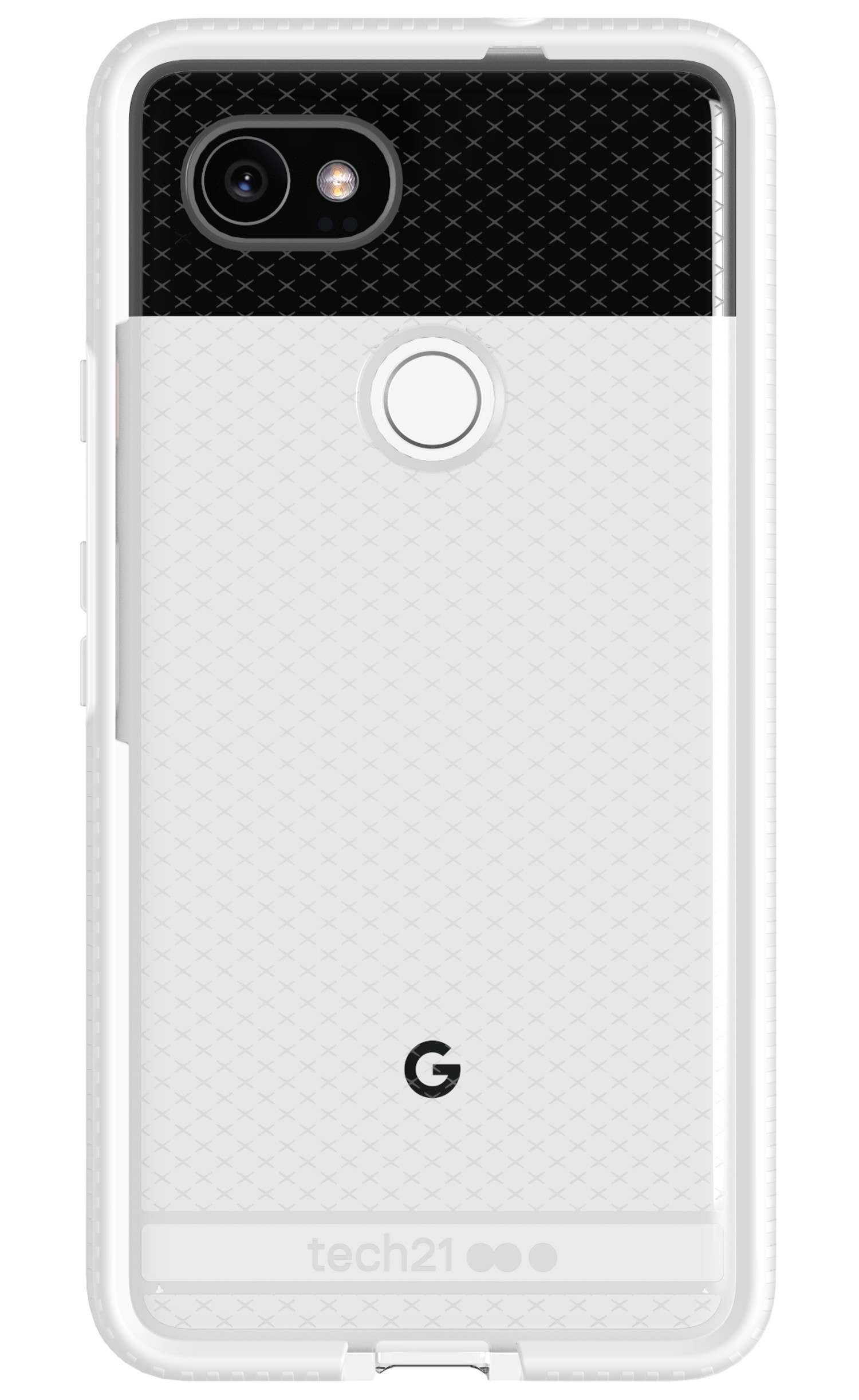 Tech21 Evo Check Case For Google Pixel 2 Xl - Clear/White
